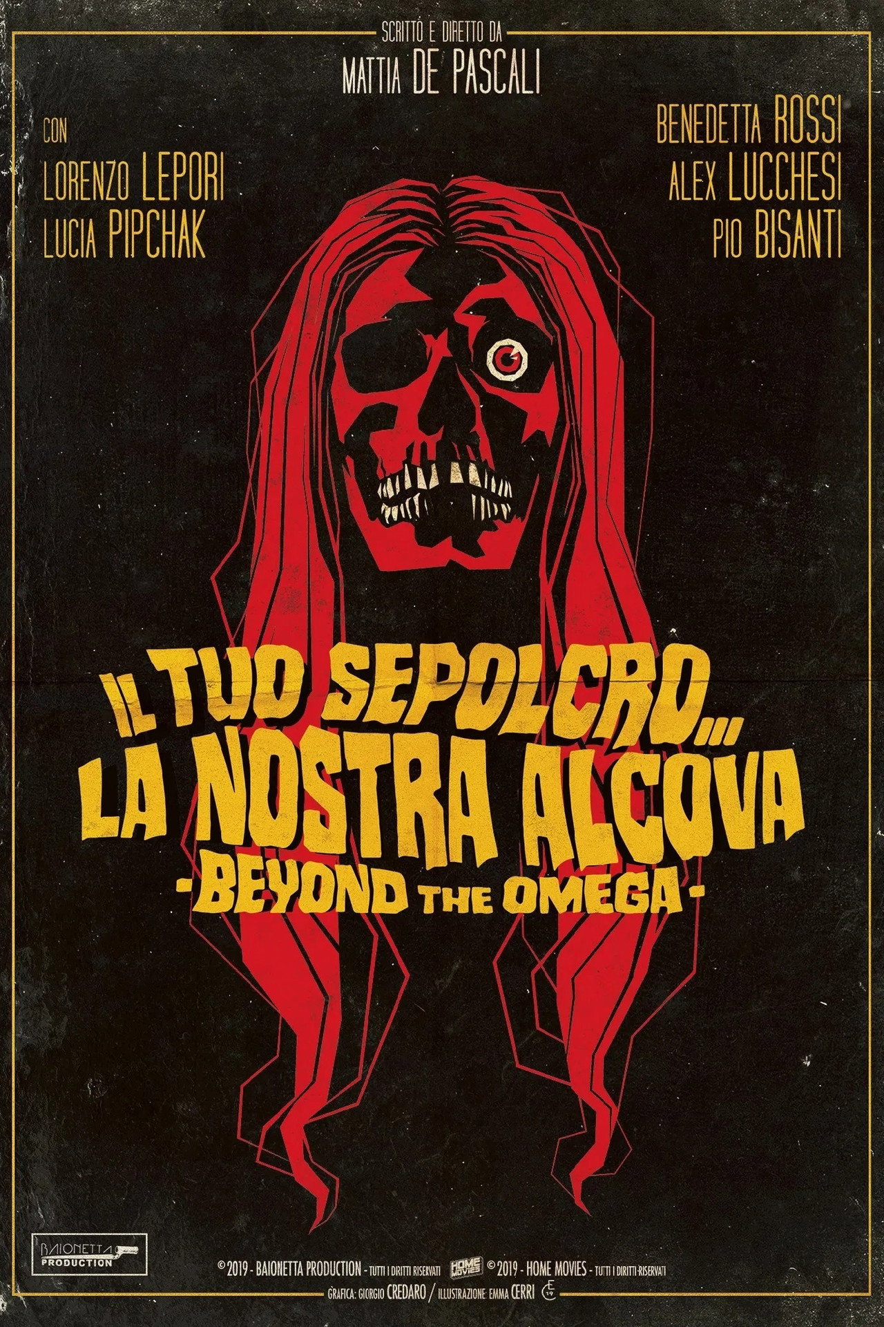Il tuo sepolcro... la nostra alcova - Beyond the Omega filmaffisch
