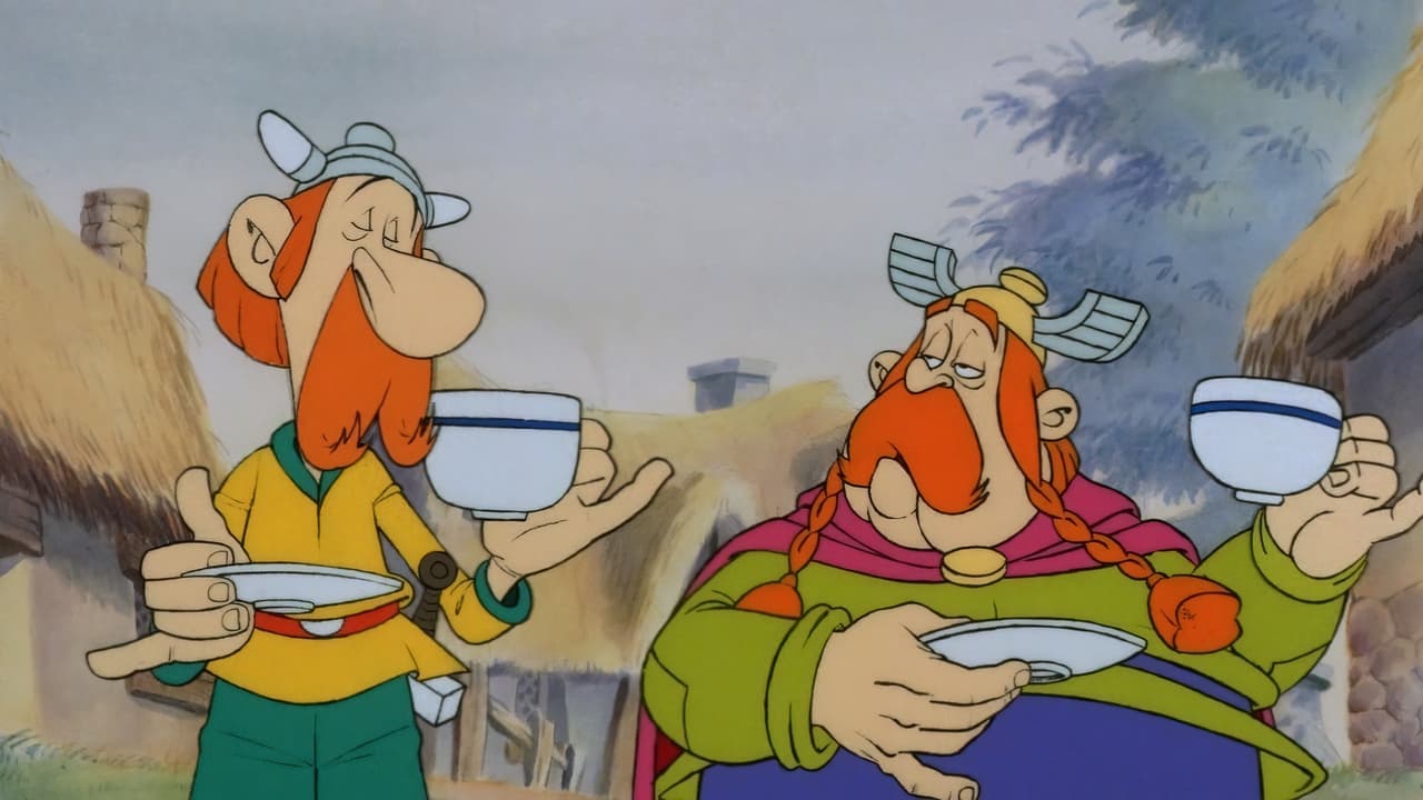 Scen från Asterix och britterna