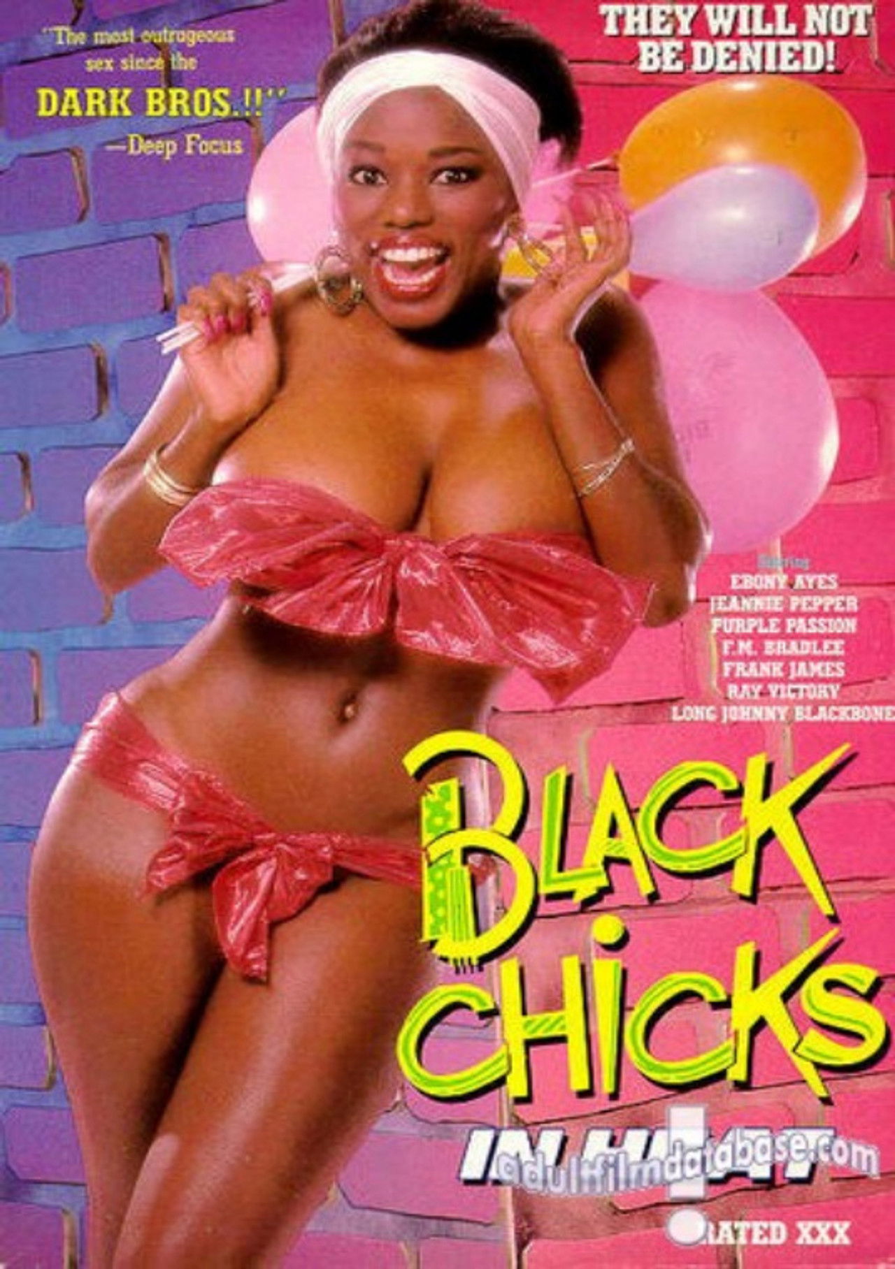 Black Chicks In Heat Backdrop