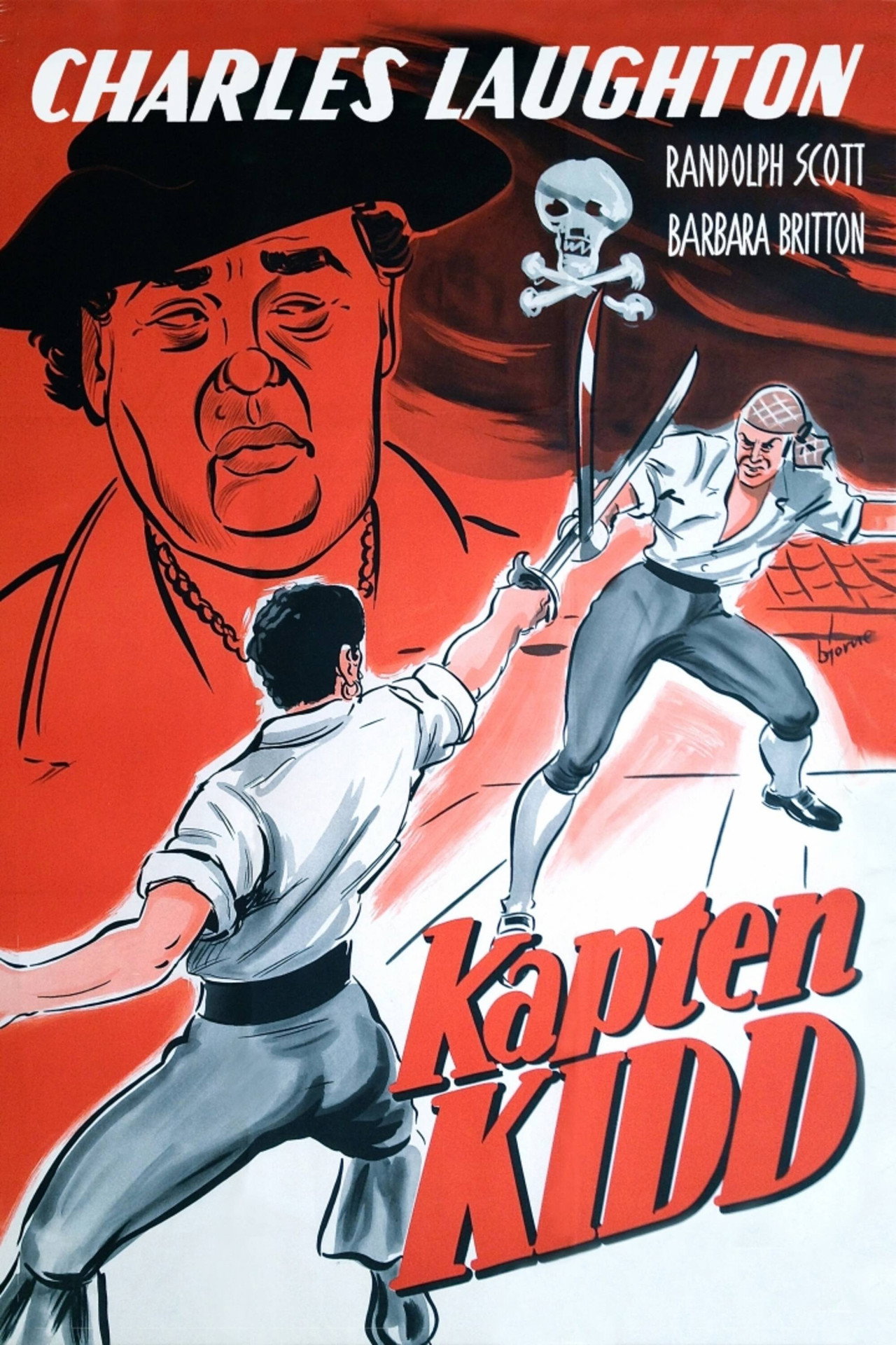 Kapten Kidd filmaffisch
