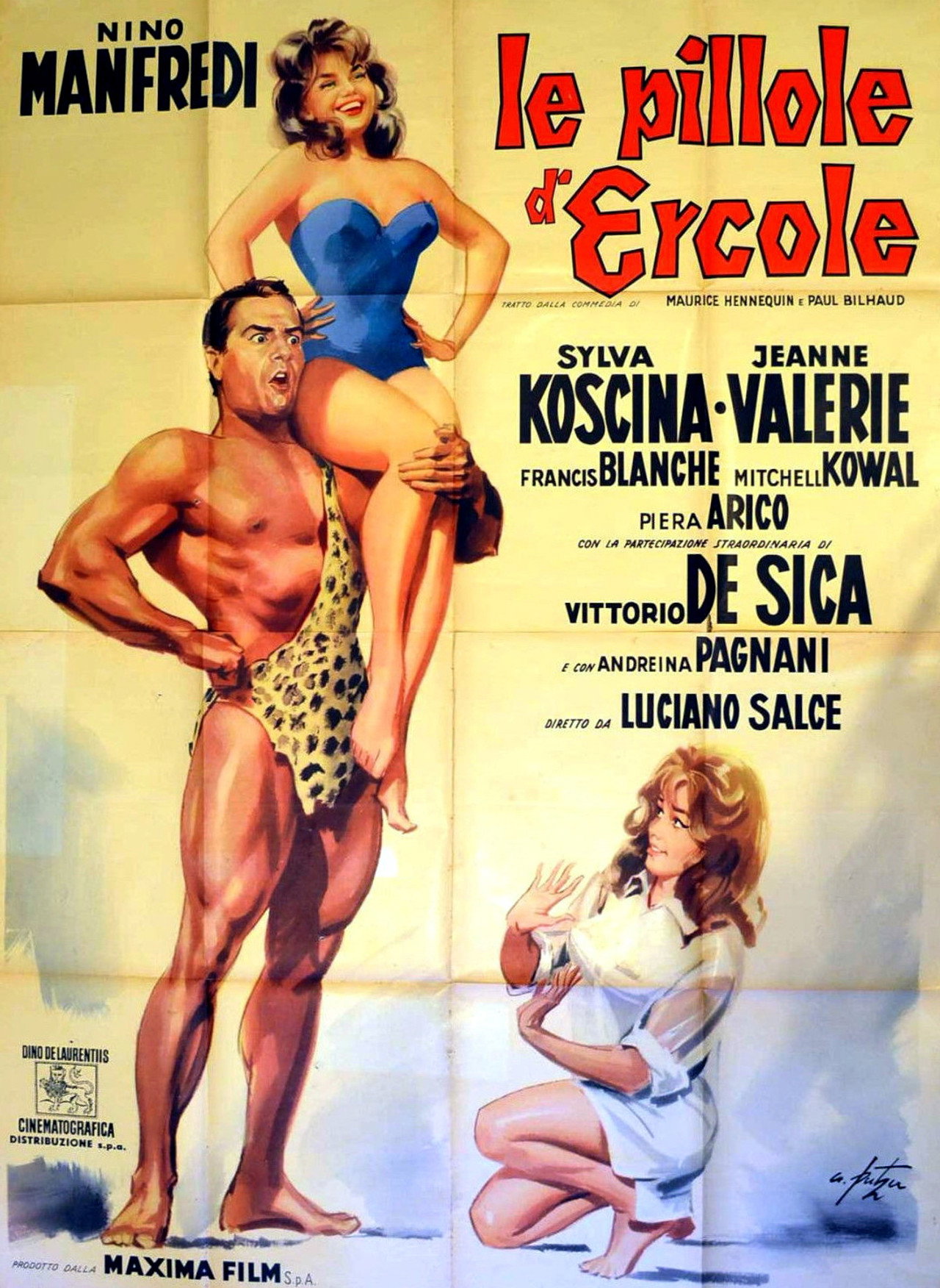 Le pillole di Ercole filmaffisch