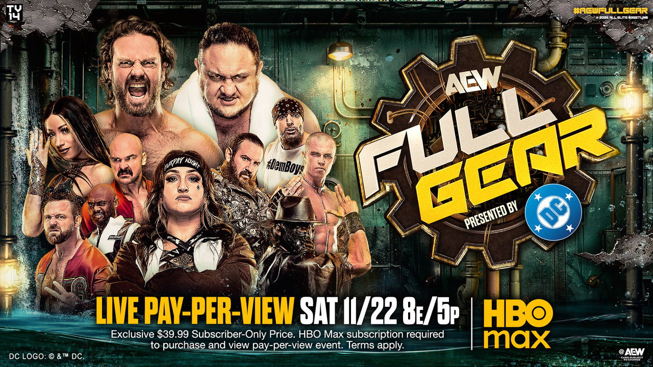 AEW Full Gear 2025 backdrop