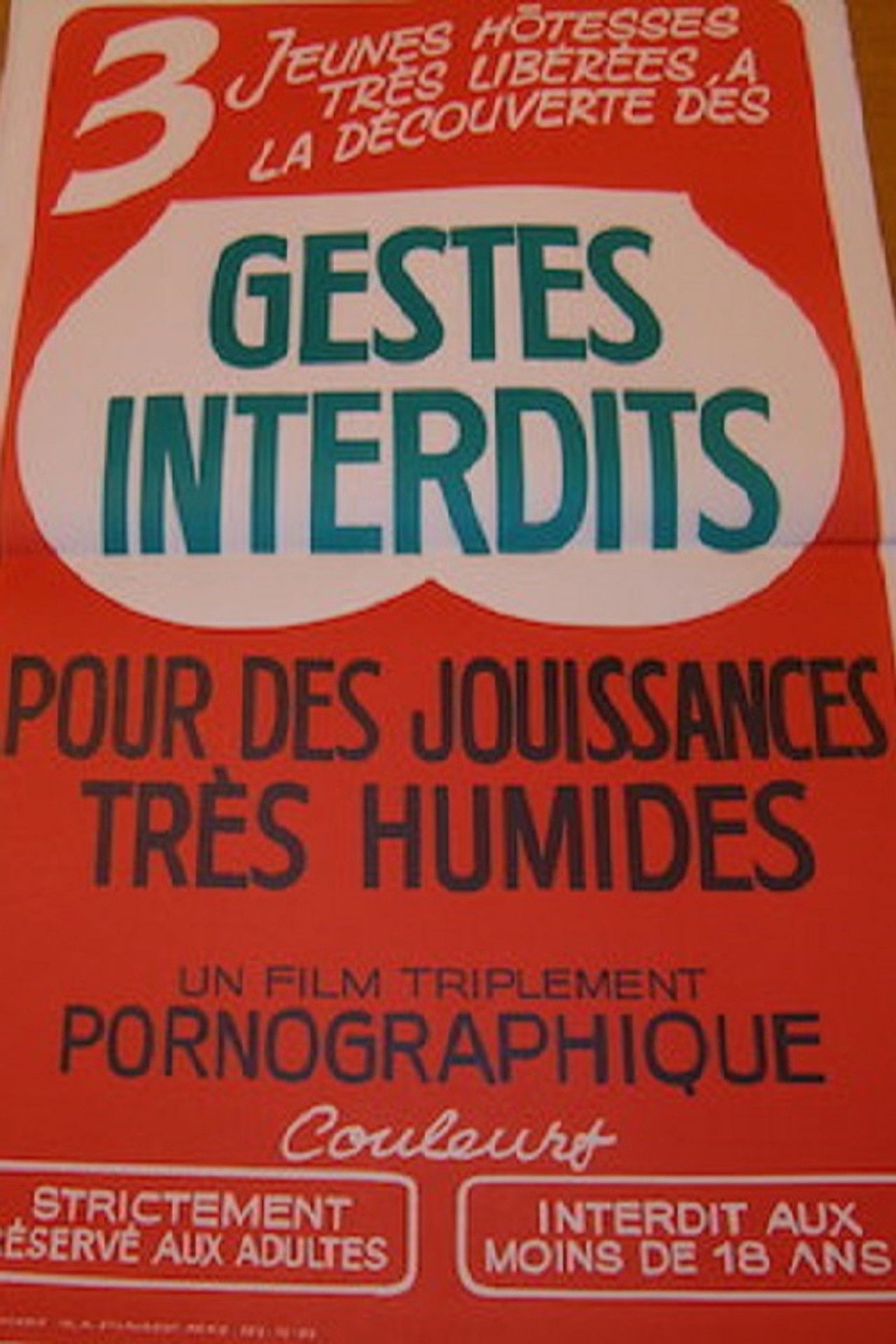 Gestes interdits Backdrop