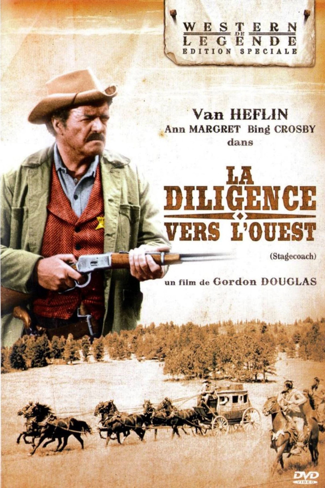 La Diligence vers l'Ouest poster