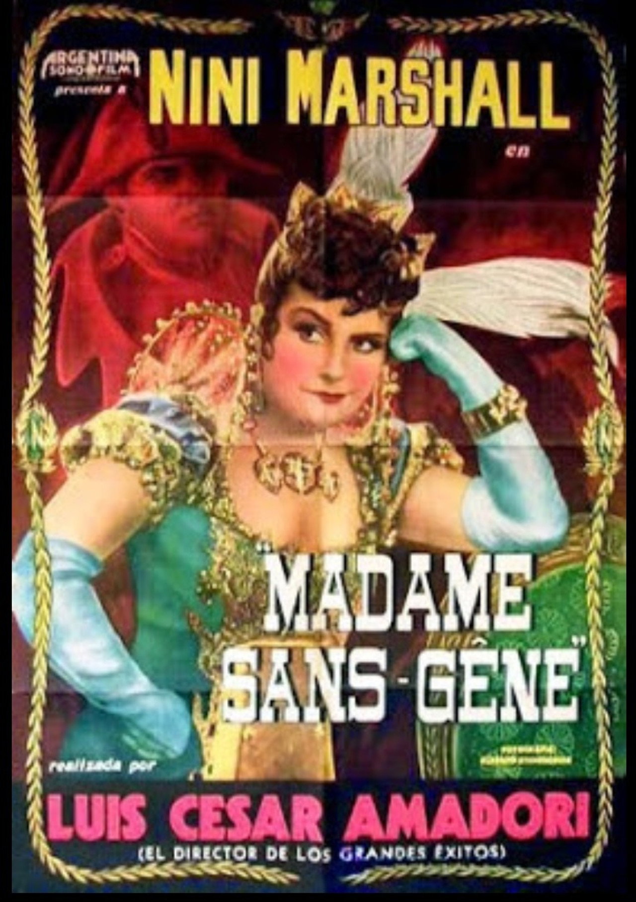 Madame Sans-Gêne filmaffisch