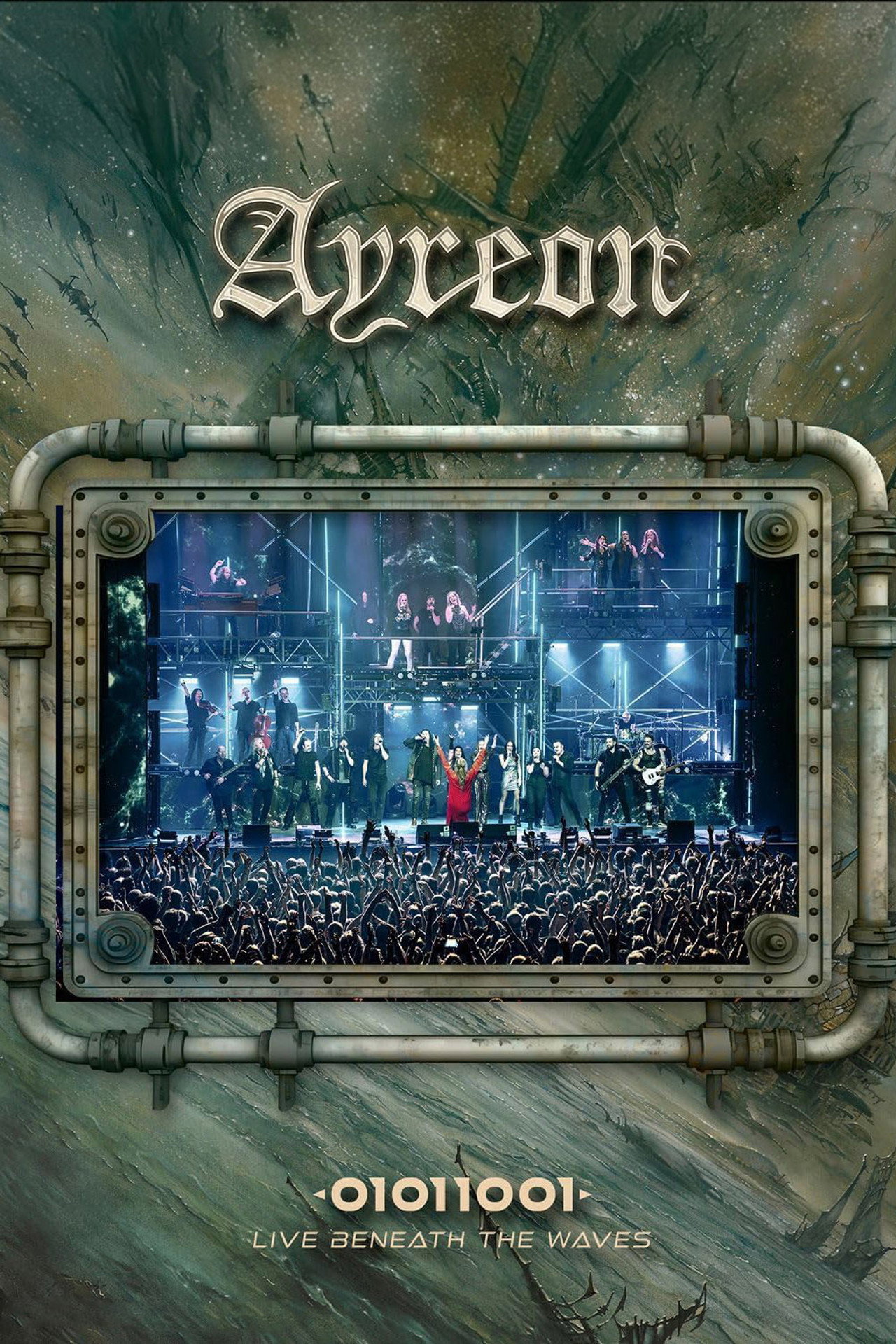 Ayreon: 01011001 - Live Beneath the Waves filmaffisch