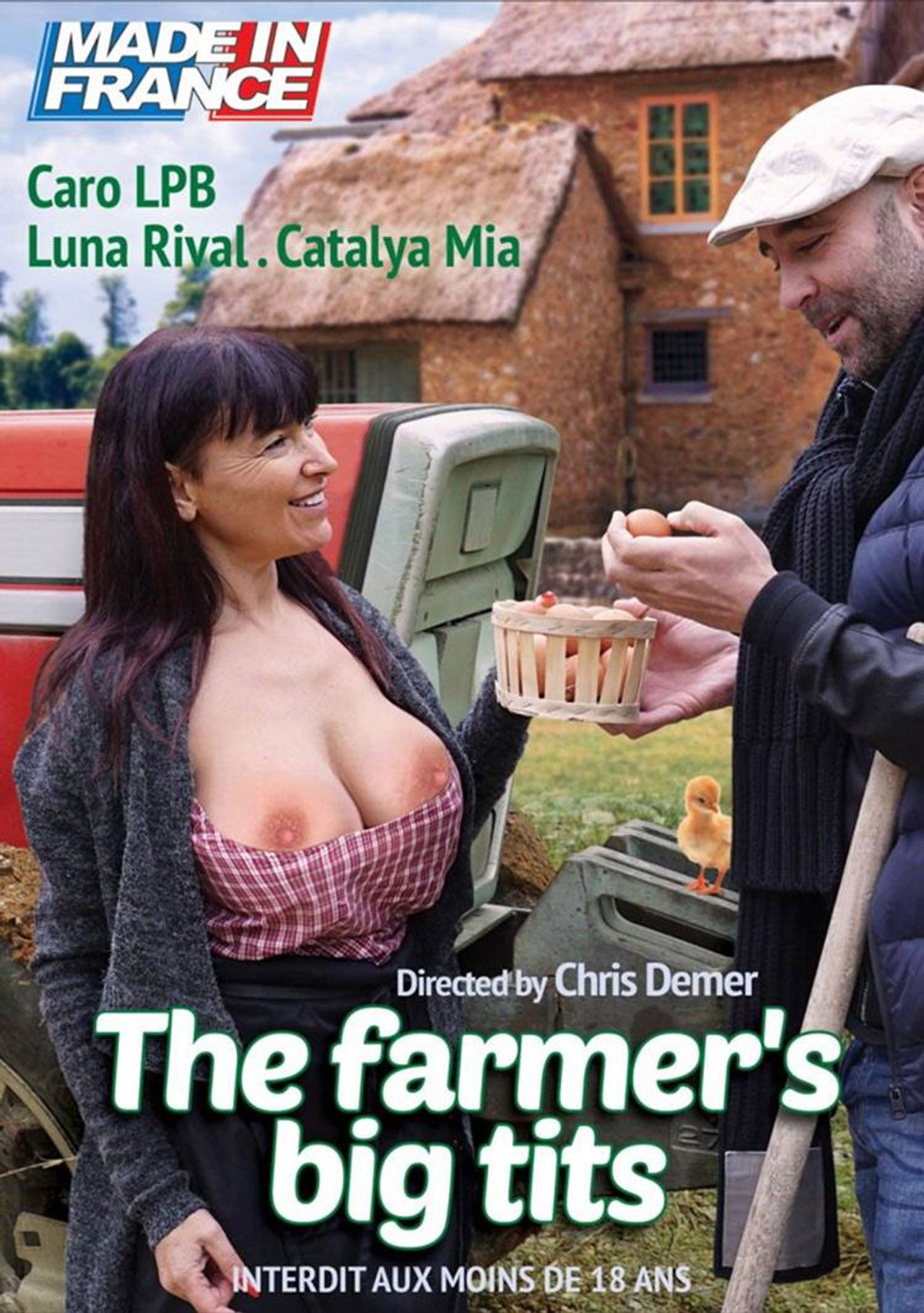 The farmer's big tits Backdrop