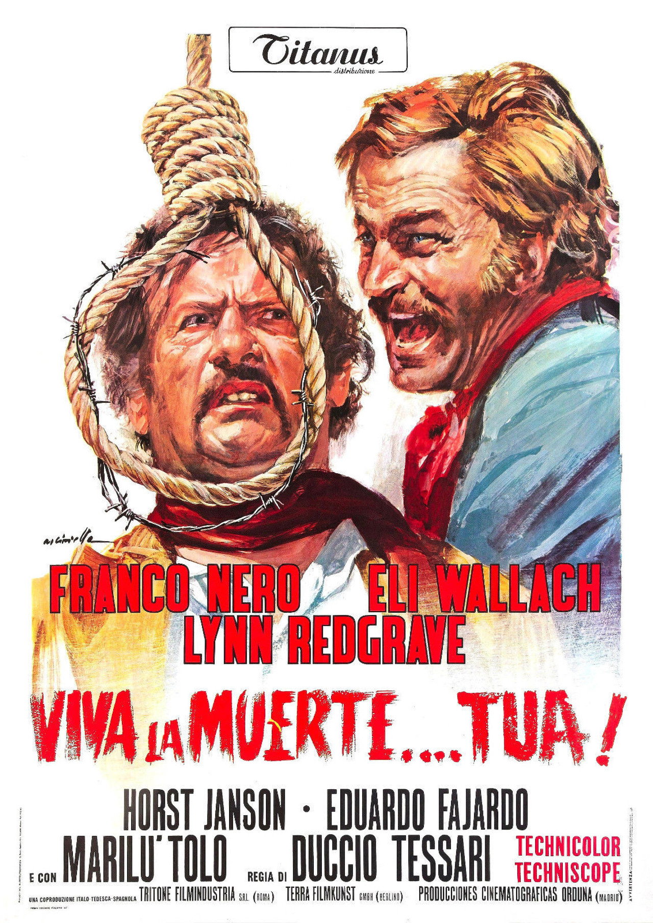 ¡Viva la muerte... tua! filmaffisch