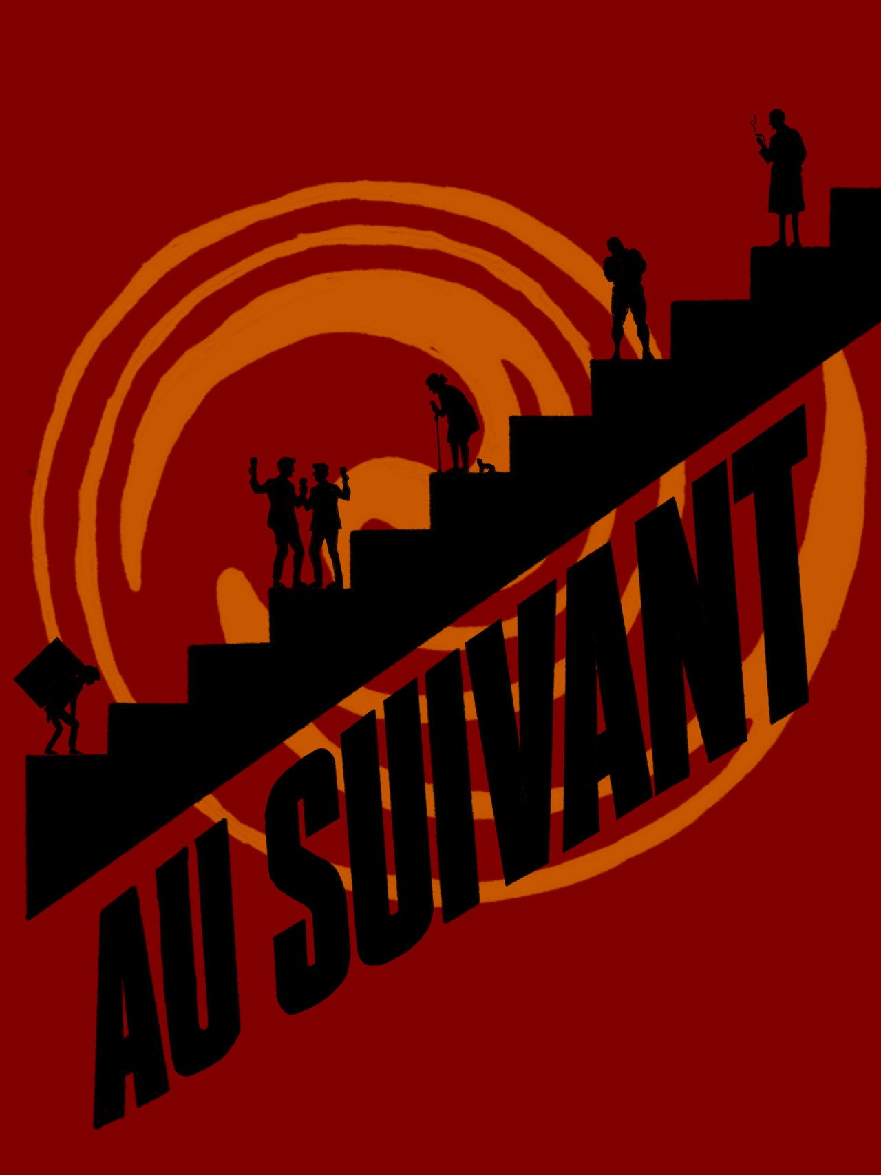 Au Suivant Backdrop