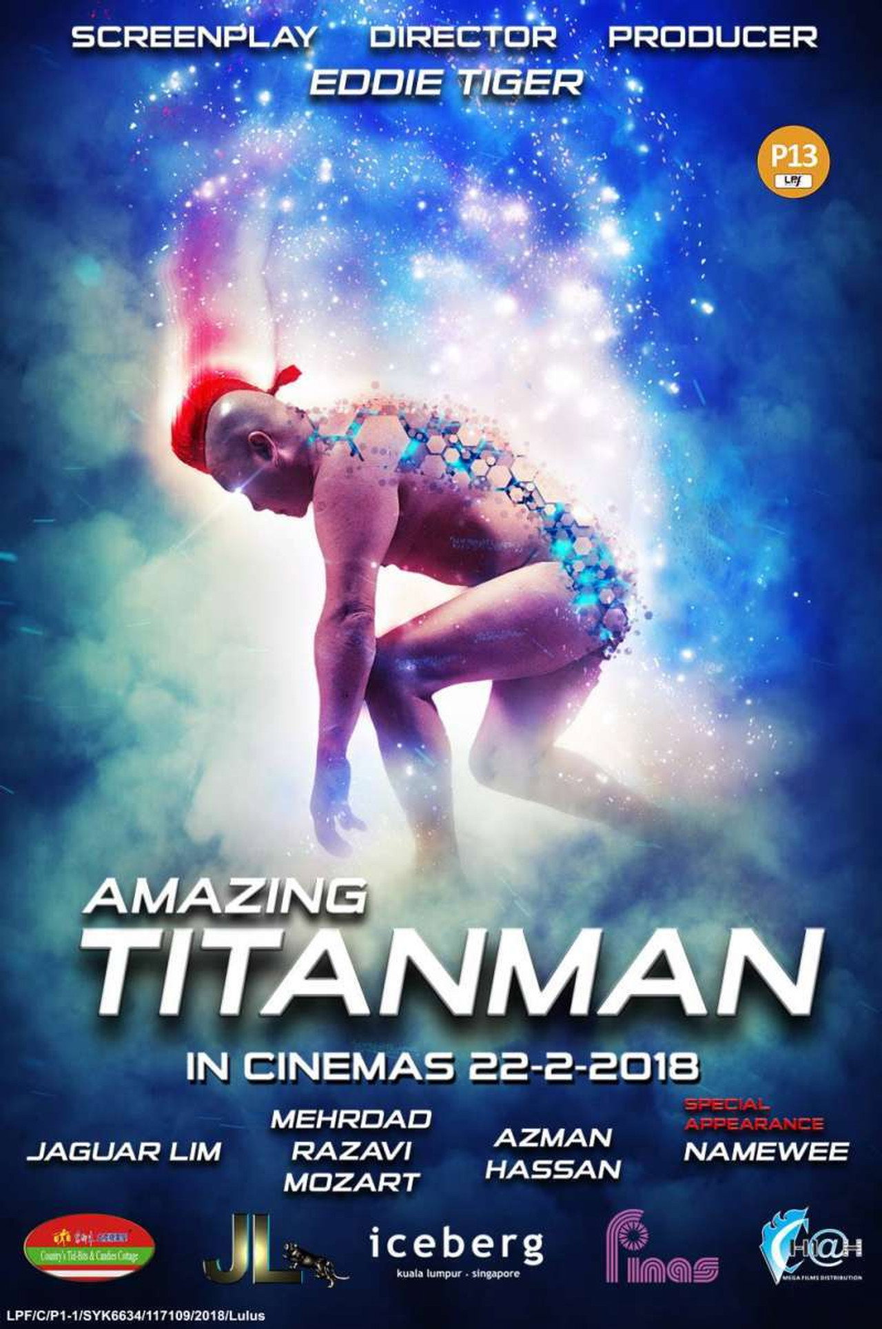 Amazing Titanman Backdrop
