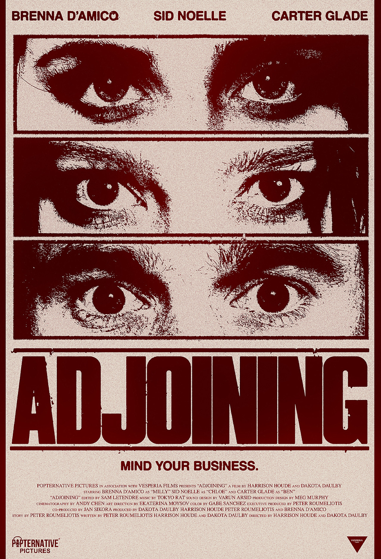 Adjoining
