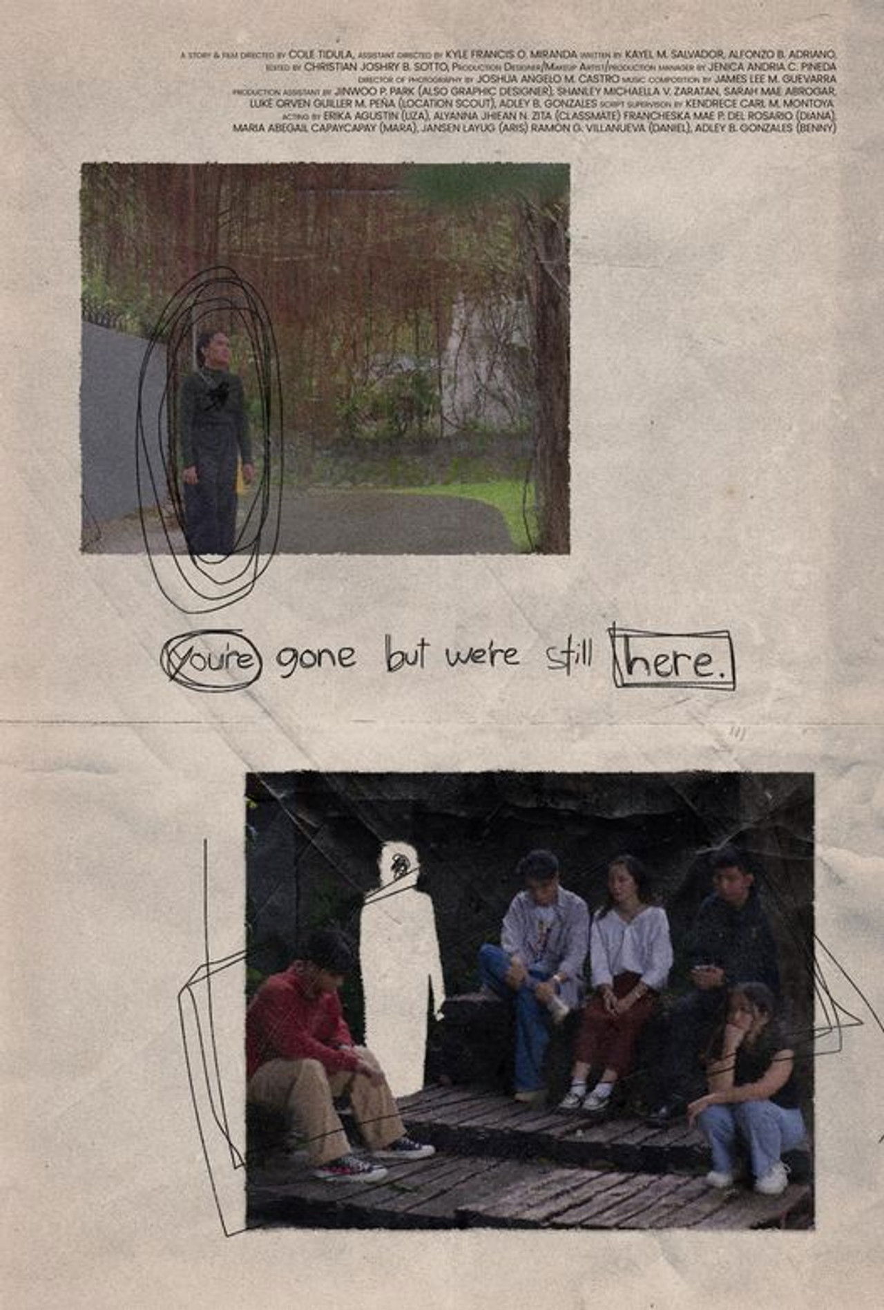 You're Gone But We're Still Here Backdrop