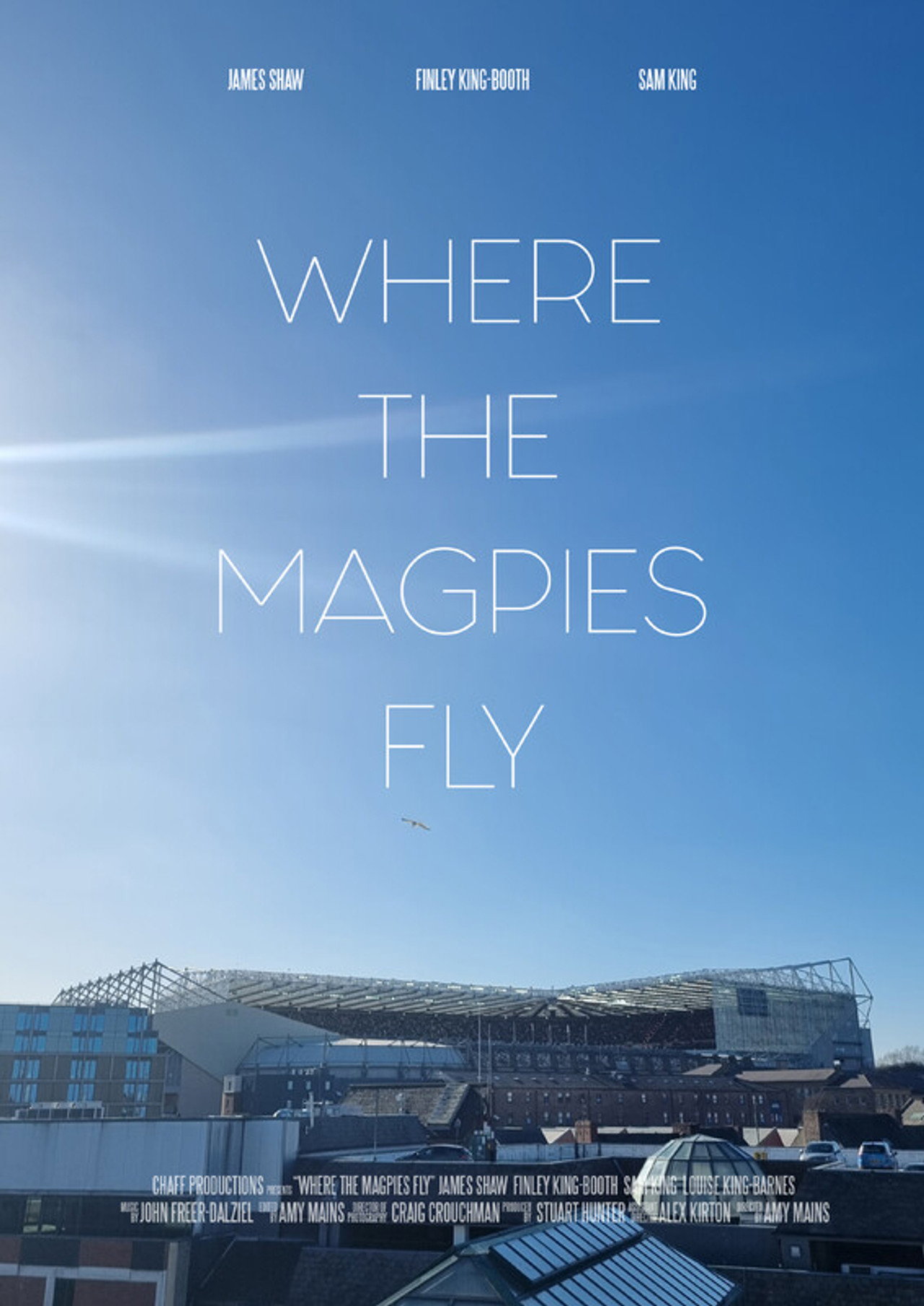 Where The Magpies Fly Backdrop