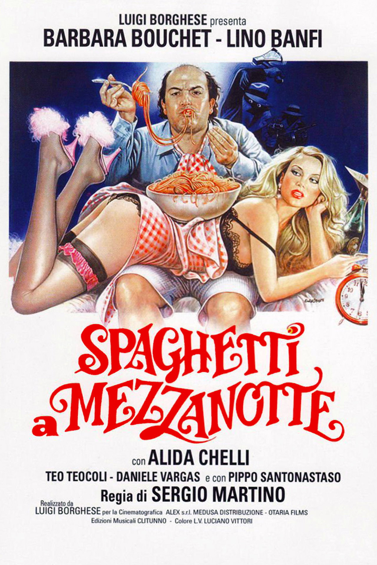 Spaghetti a mezzanotte filmaffisch