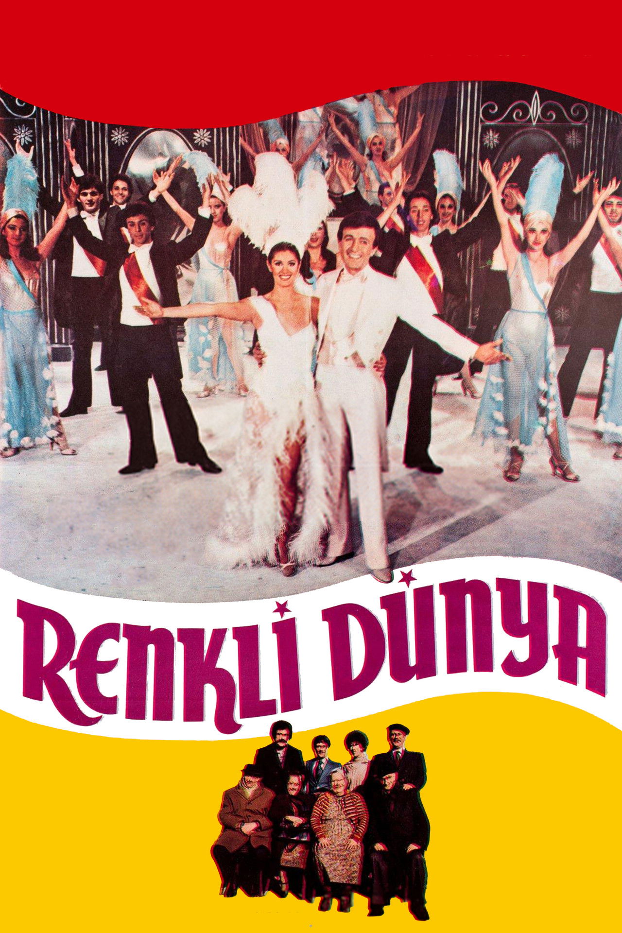 Renkli Dünya Backdrop