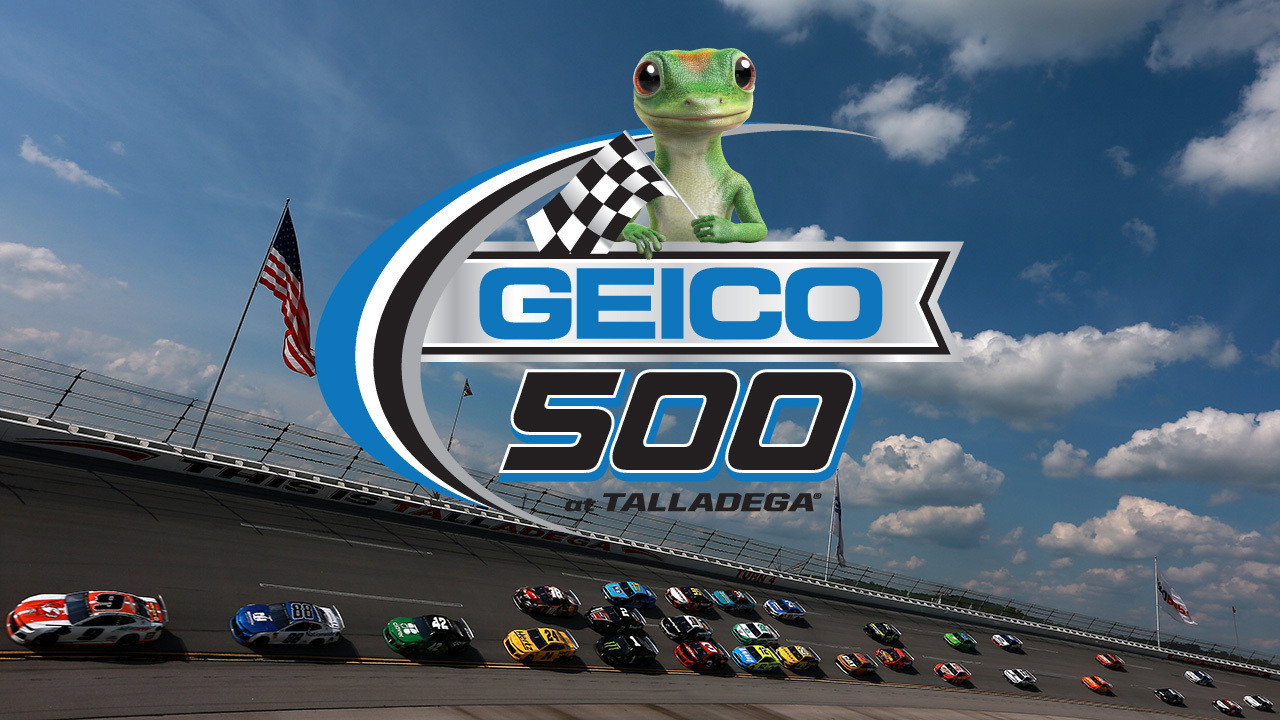Backdrop for NASCAR Cup Series Talladega GEICO