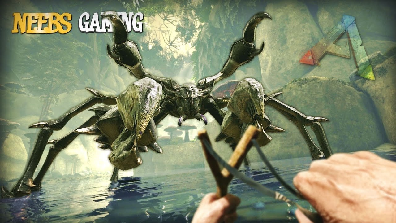 Neebs Gaming - Ark Survival Evolved - Season 5 Episode 46 : How to Tame a Crab!!!