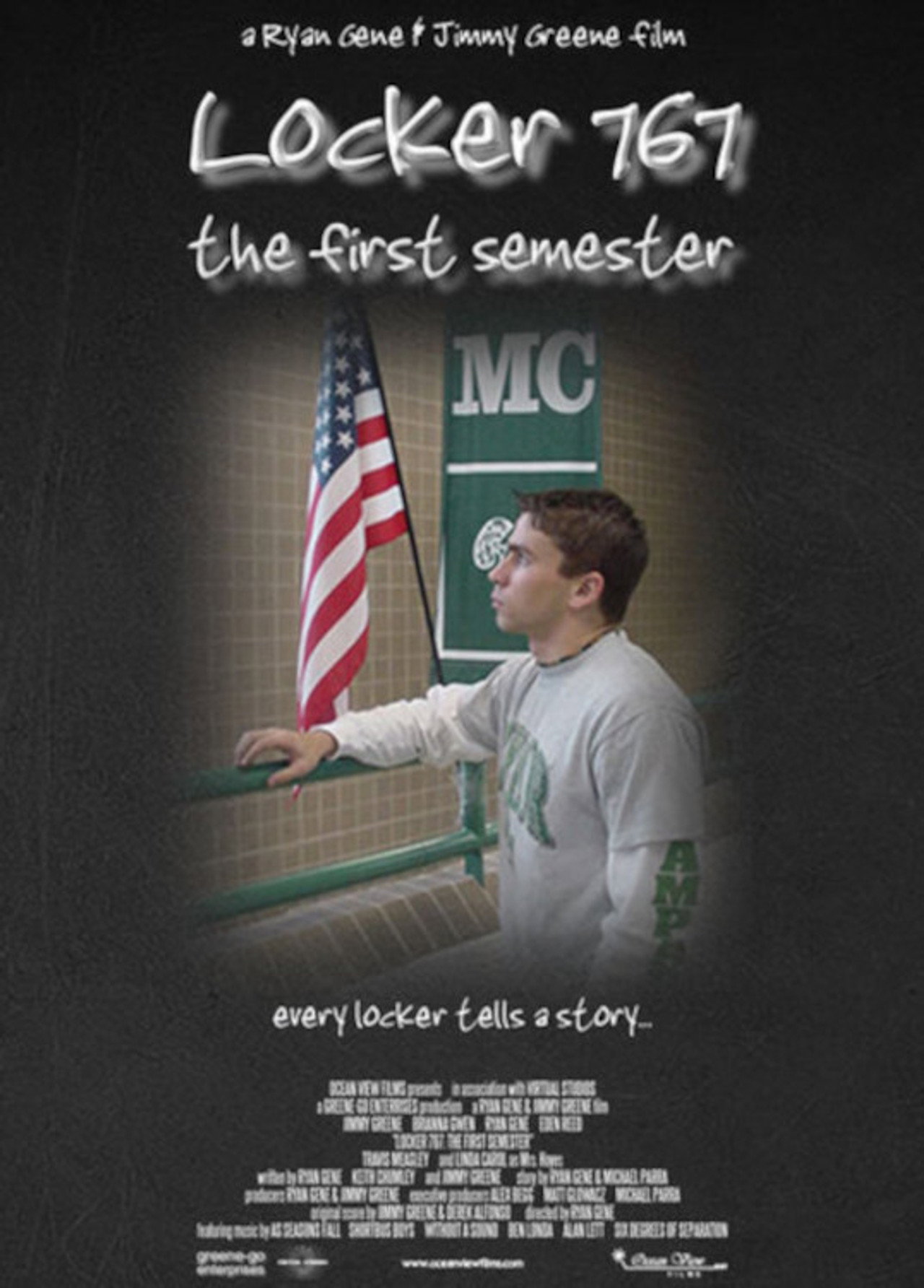 Locker 767: The First Semester Backdrop
