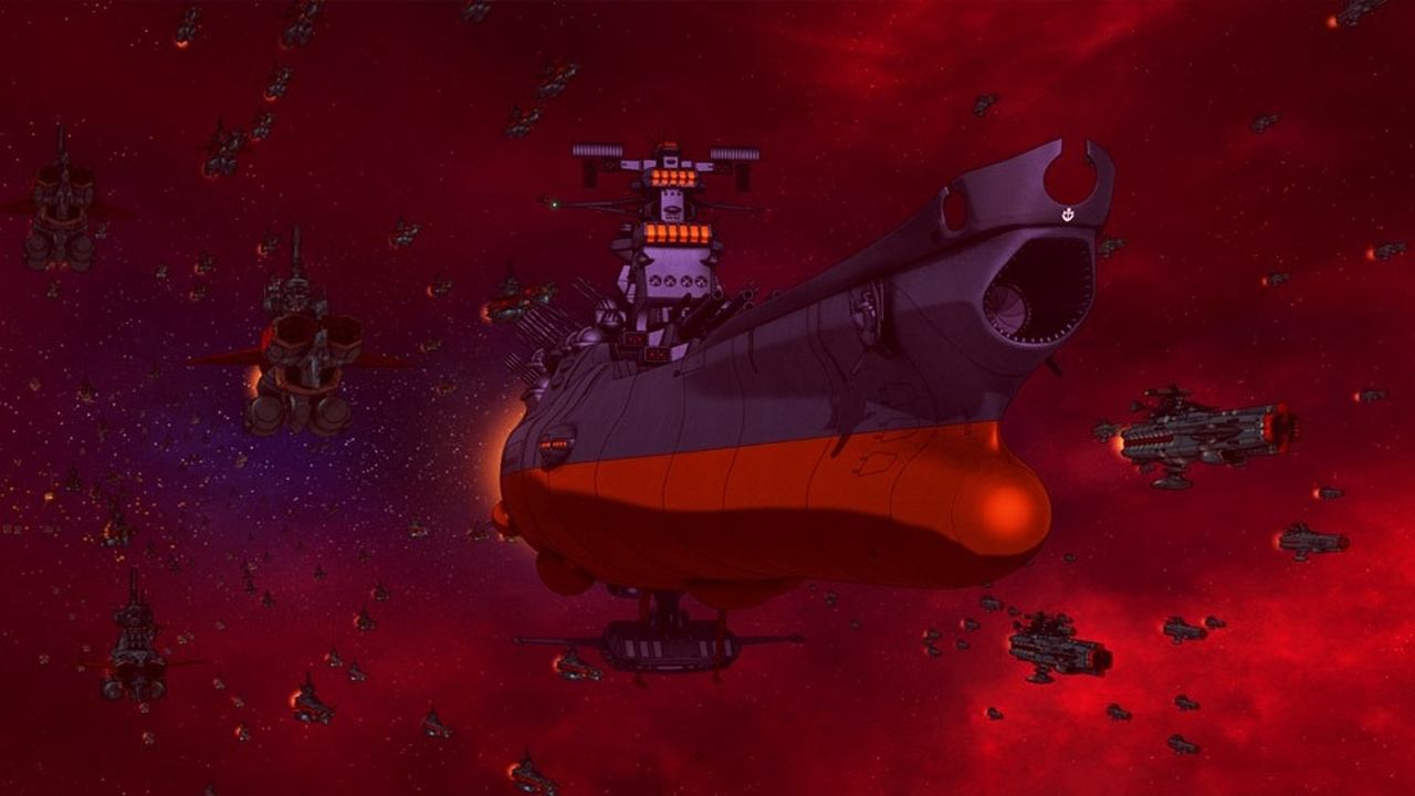 Scen från Space Battleship Yamato Resurrection