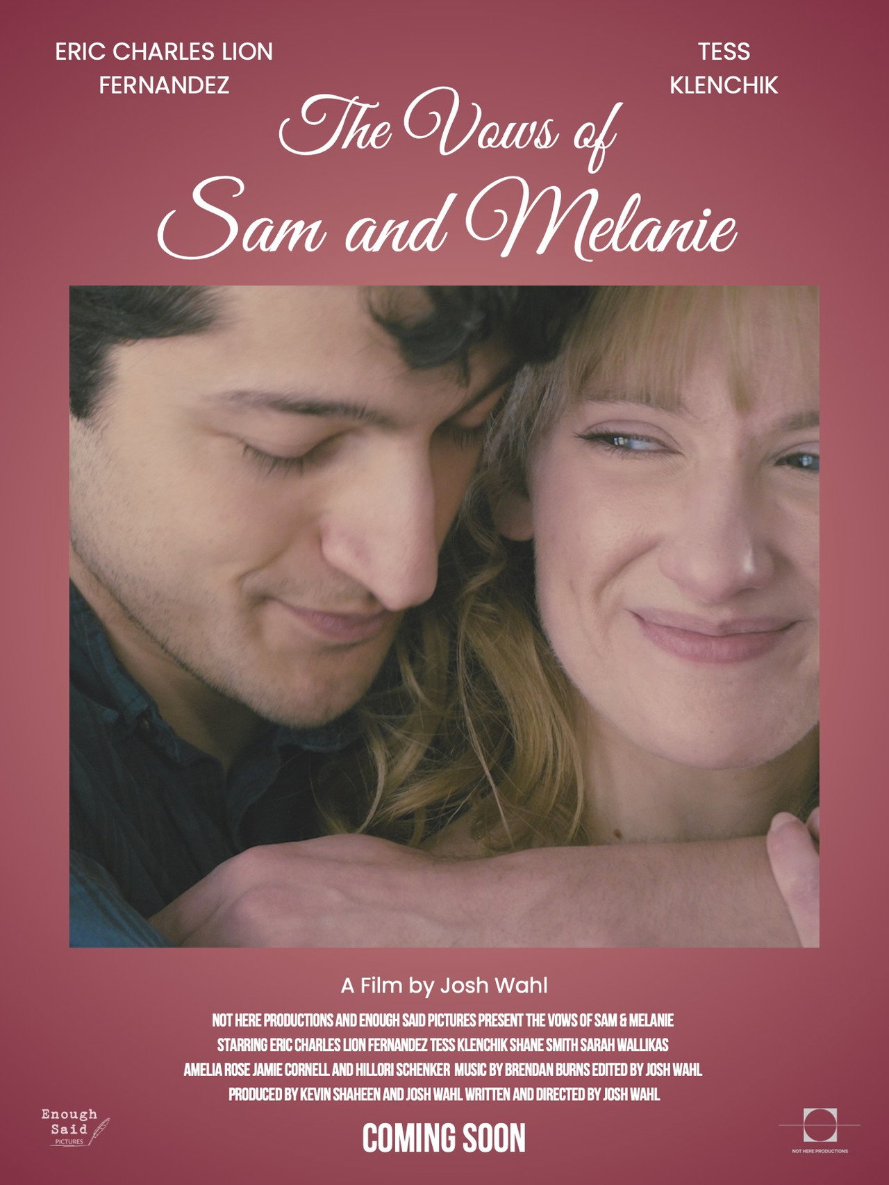 The Vows of Sam and Melanie filmaffisch