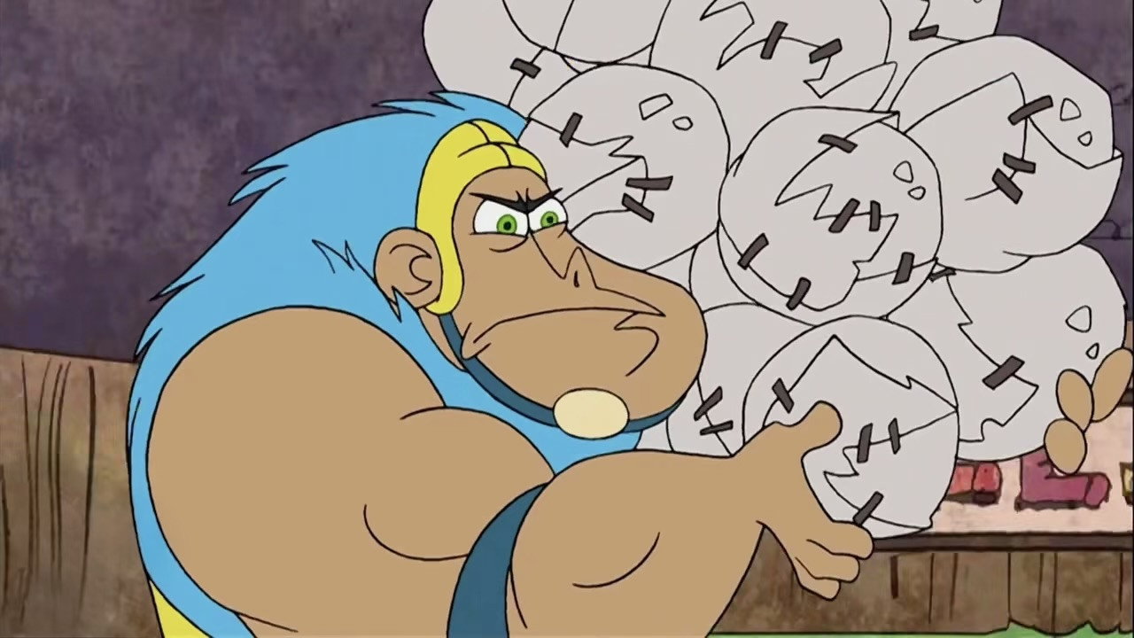 Dave the Barbarian backdrop