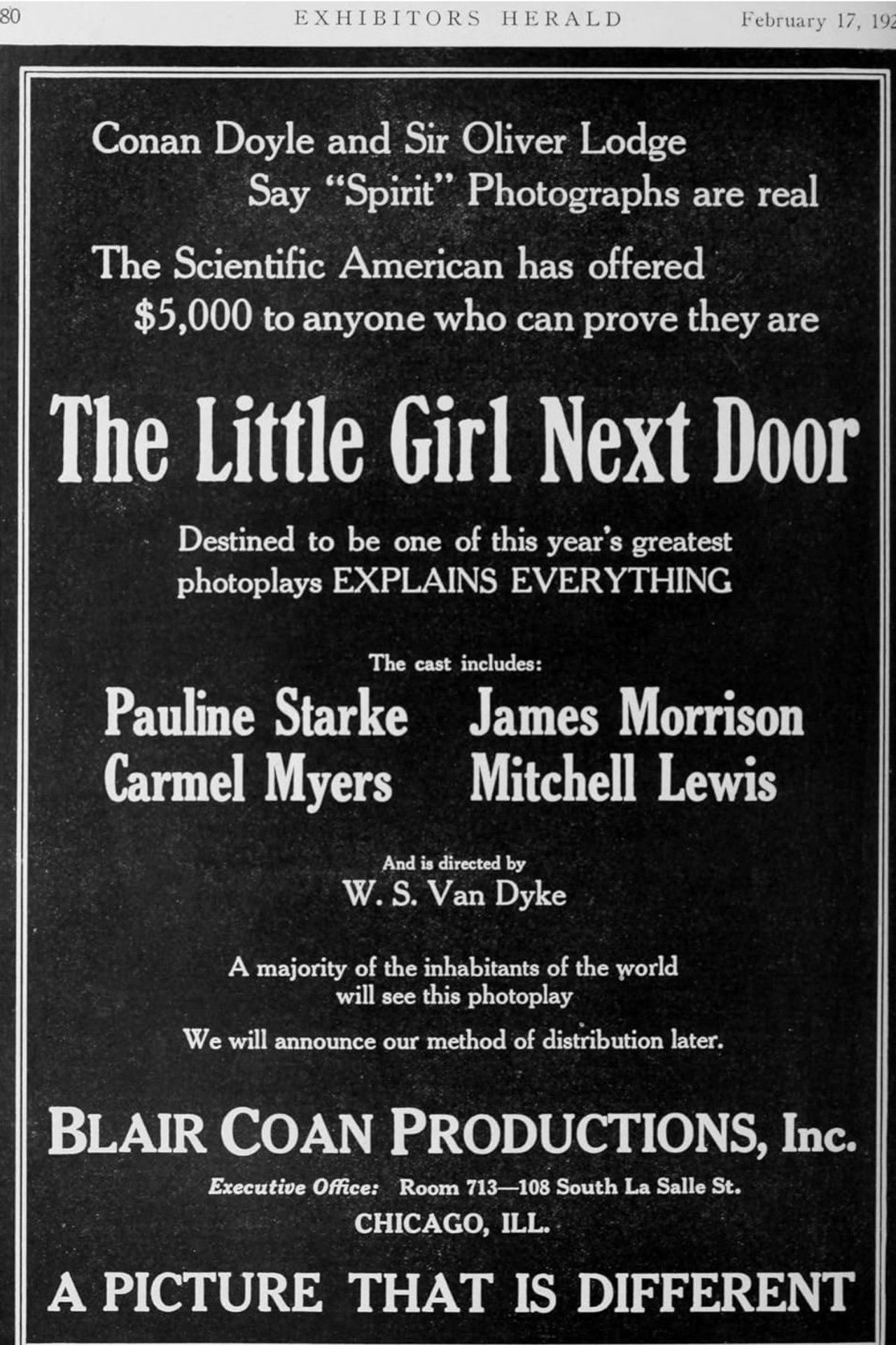 The Little Girl Next Door Backdrop