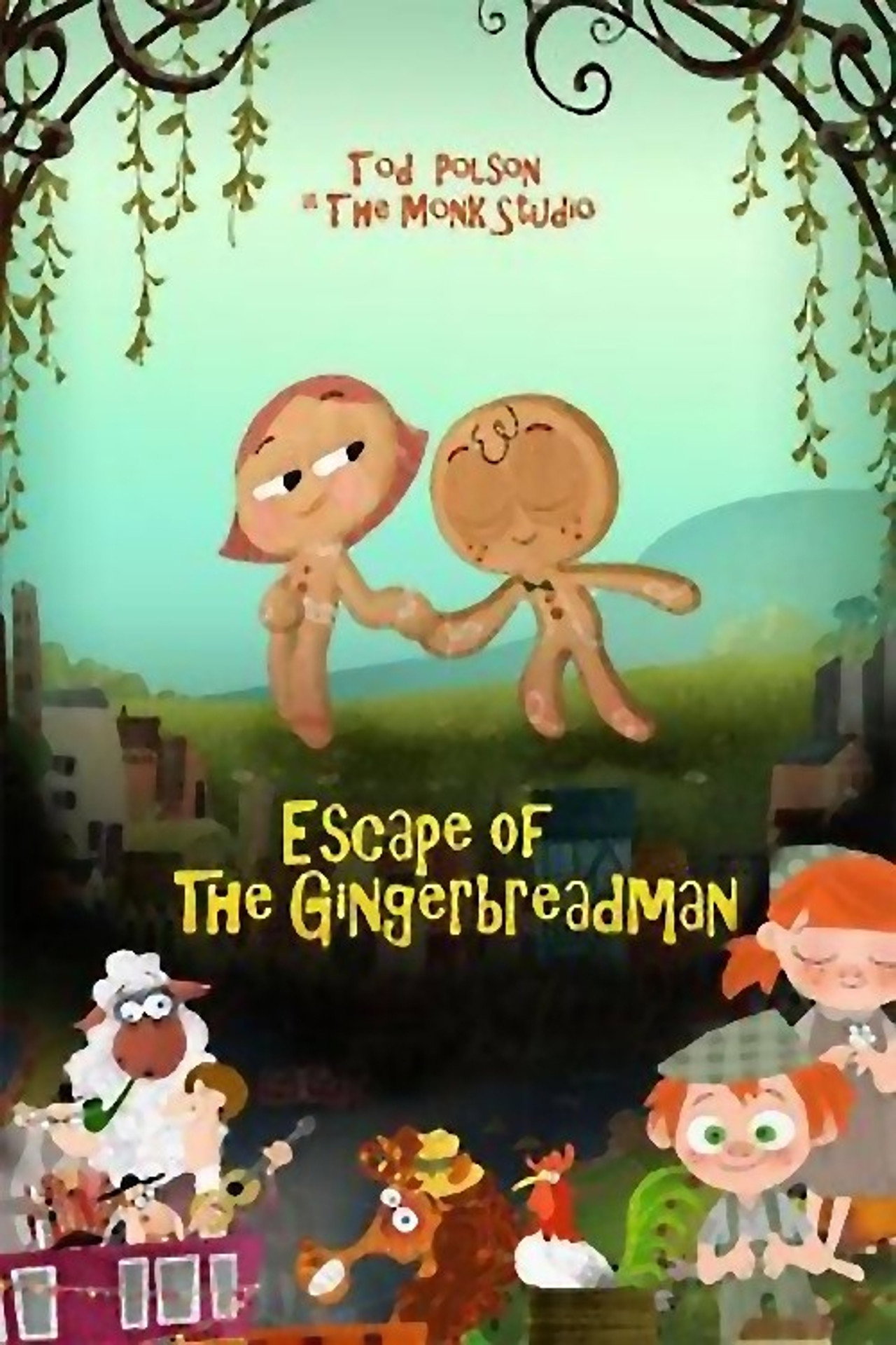 Escape of the Gingerbread Man!!! filmaffisch