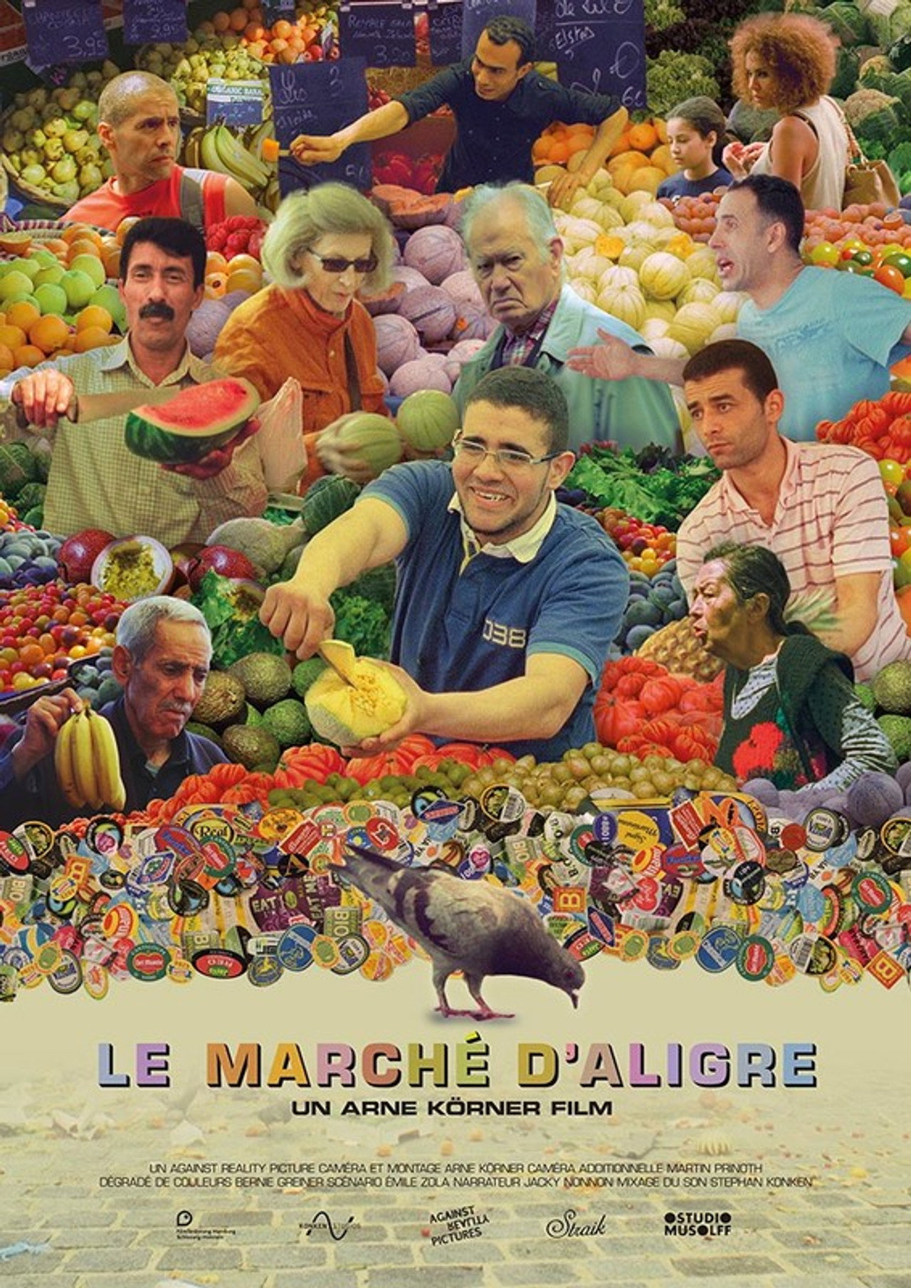 Le Marché d'Aligre filmaffisch