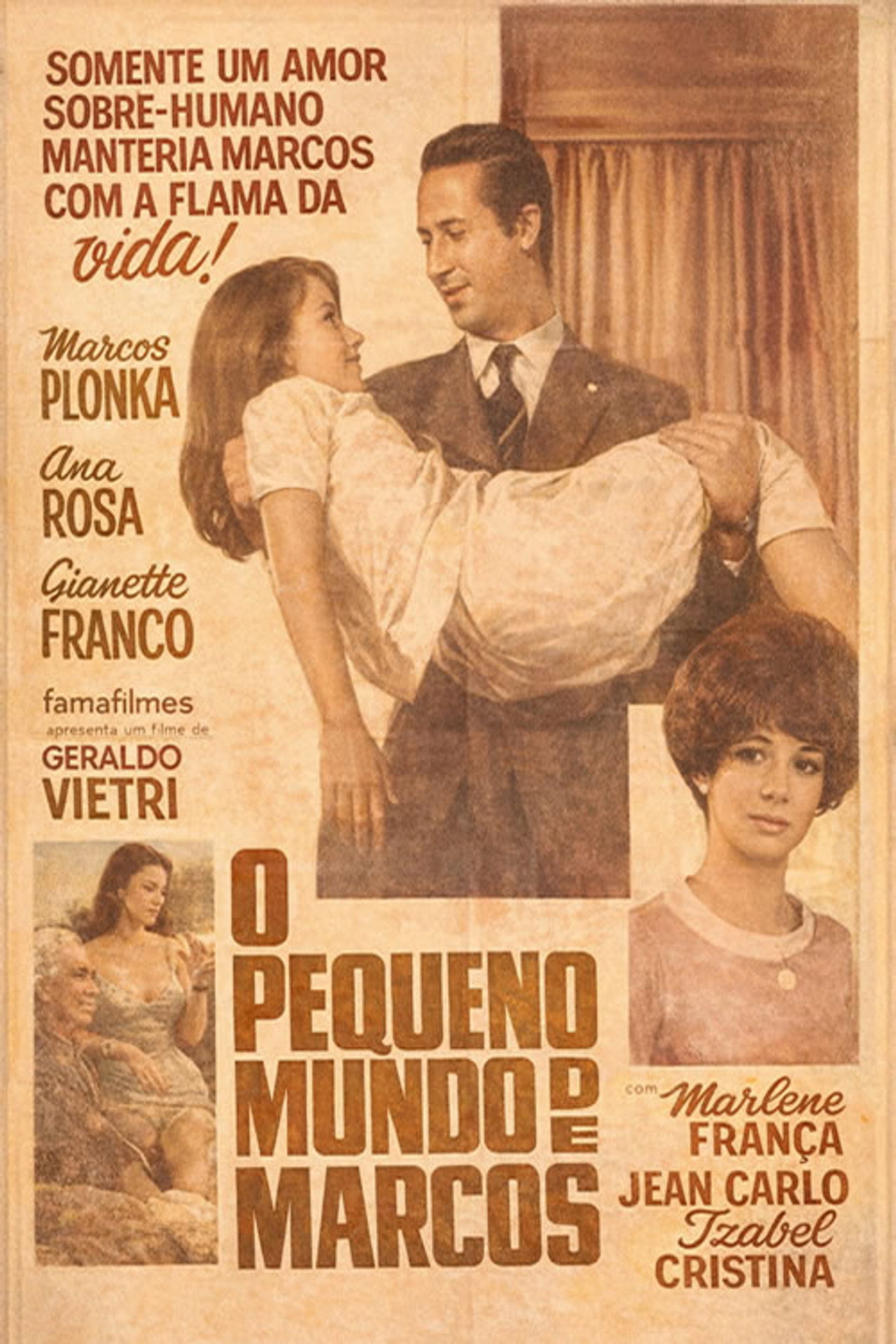 O Pequeno Mundo de Marcos Backdrop