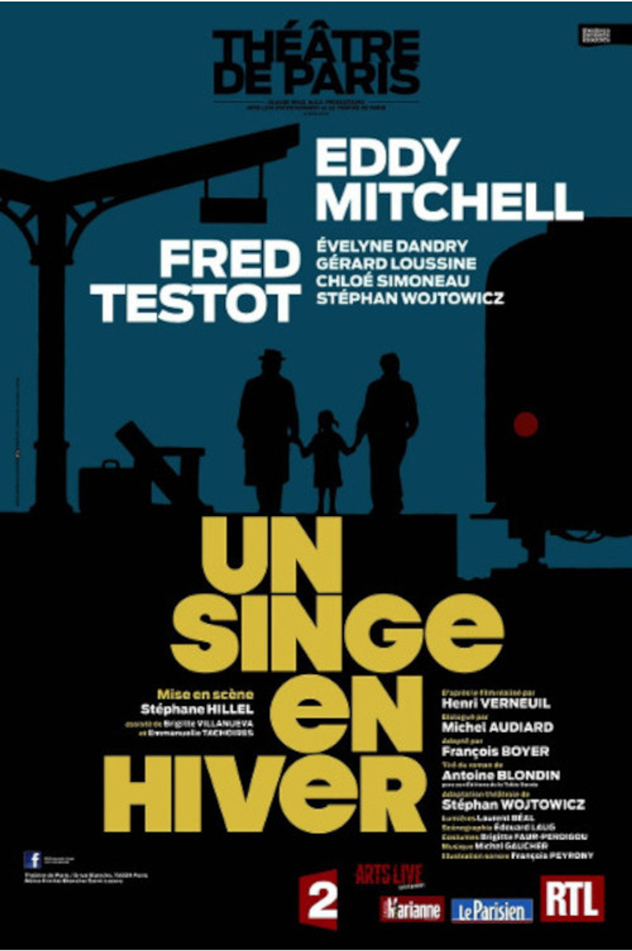 Un singe en Hiver filmaffisch