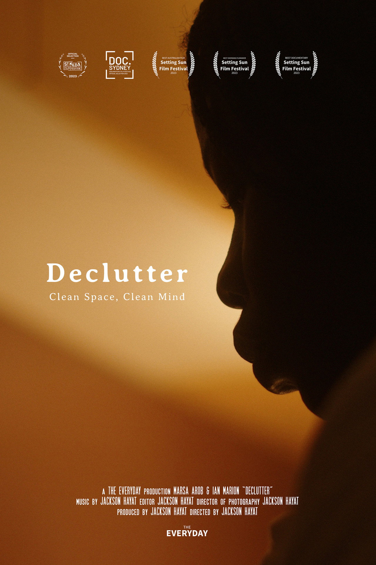 Declutter filmaffisch