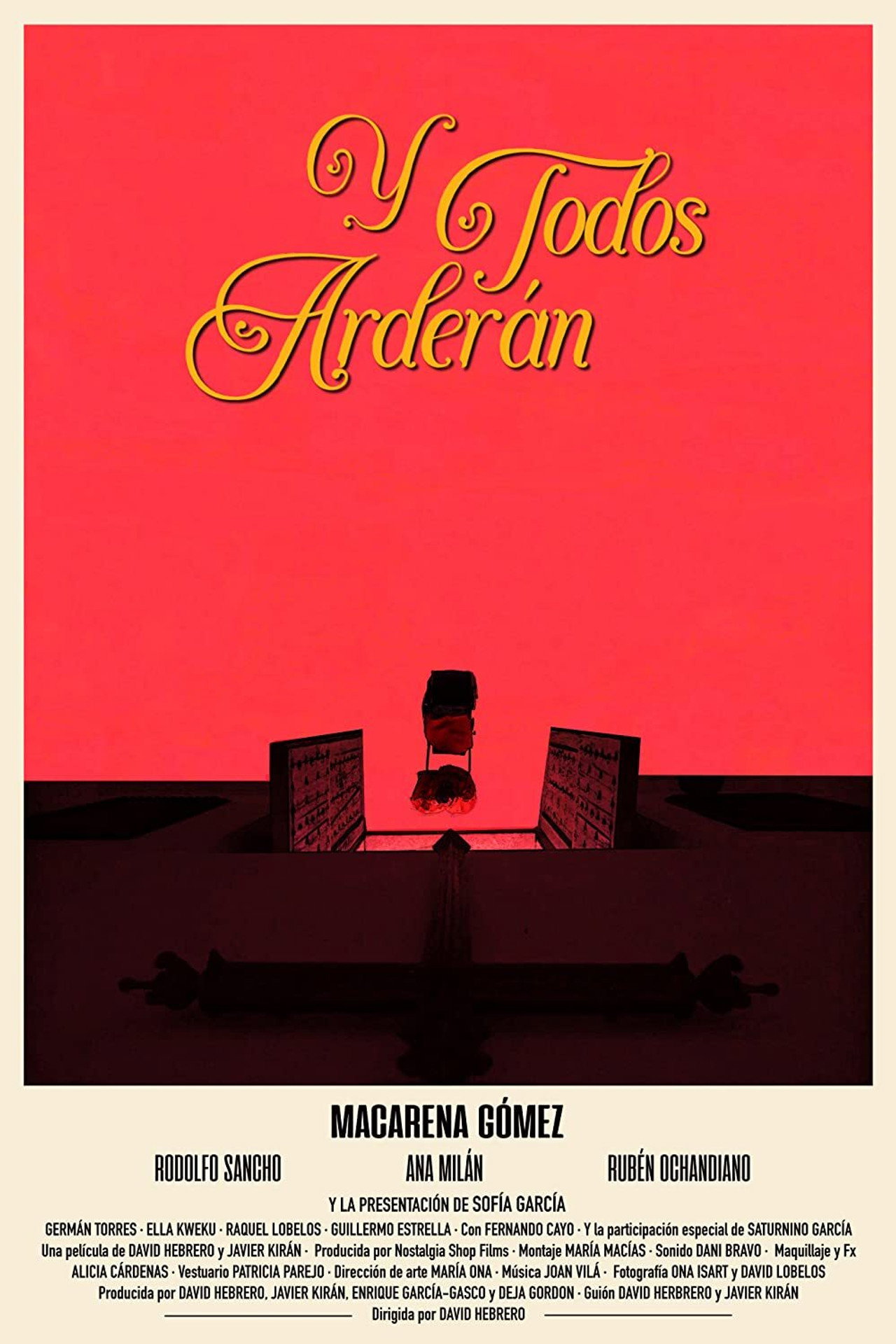 Y todos arderán filmaffisch