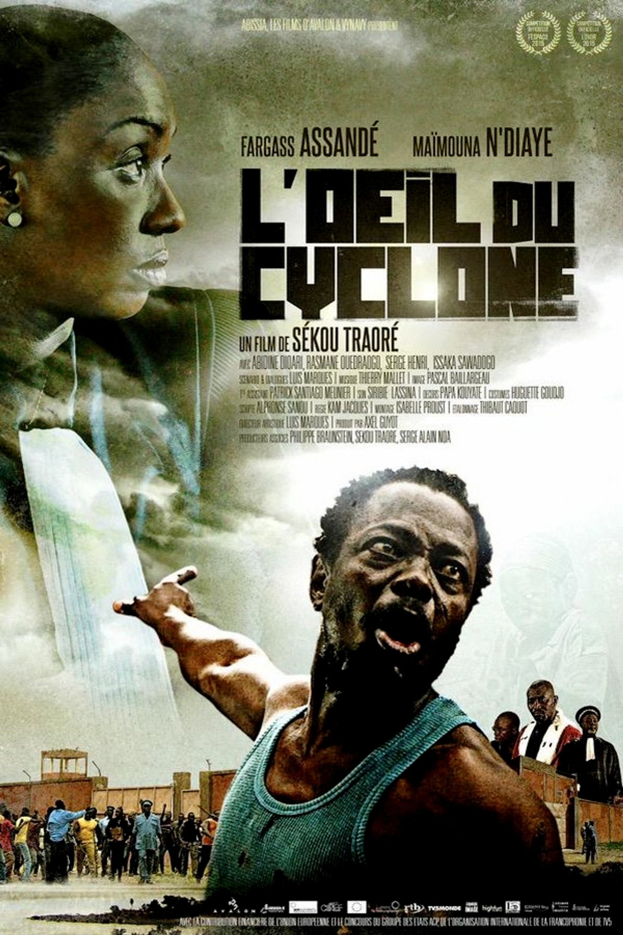 L'Œil du cyclone filmaffisch