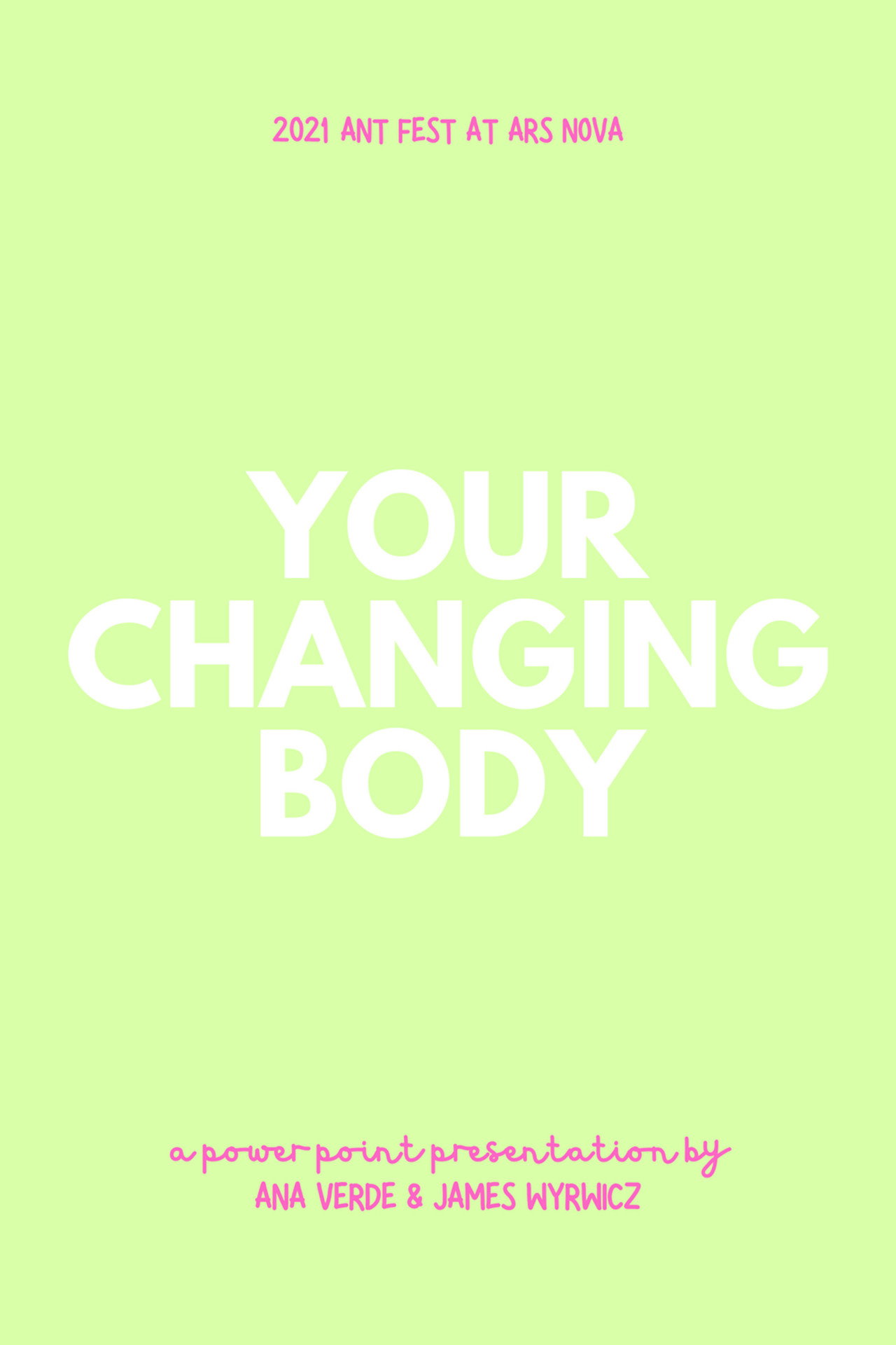 Your Changing Body filmaffisch