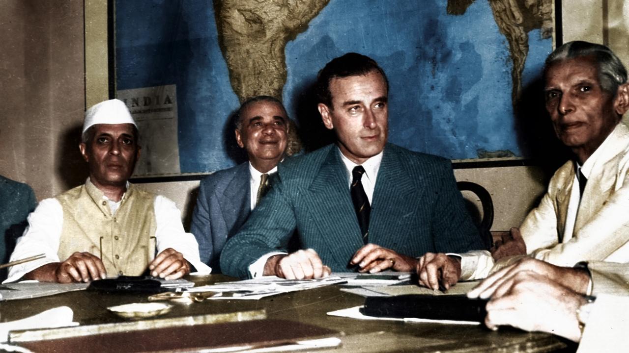Backdrop for India 1947: Partition in Colour