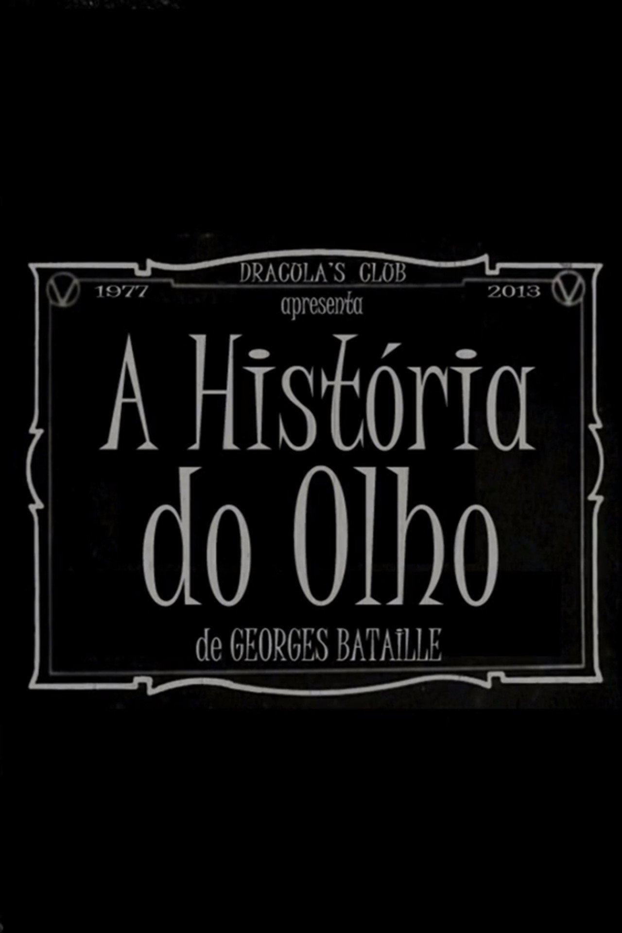 A História do Olho filmaffisch