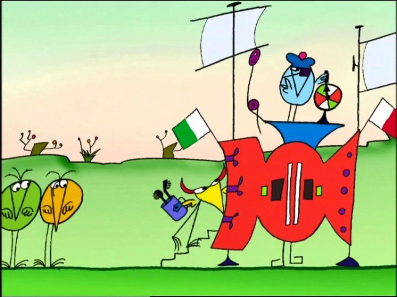 Les Shadoks — Ca mute de travers