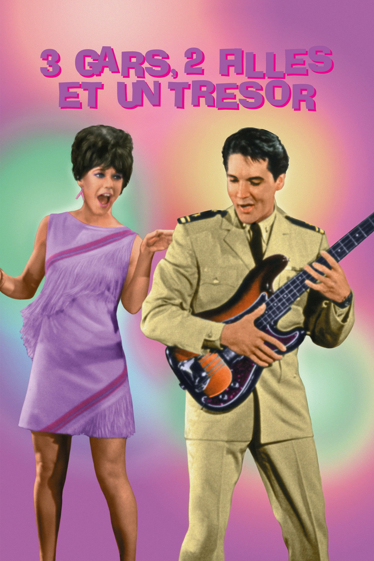 Trois gars, deux filles... un trésor poster
