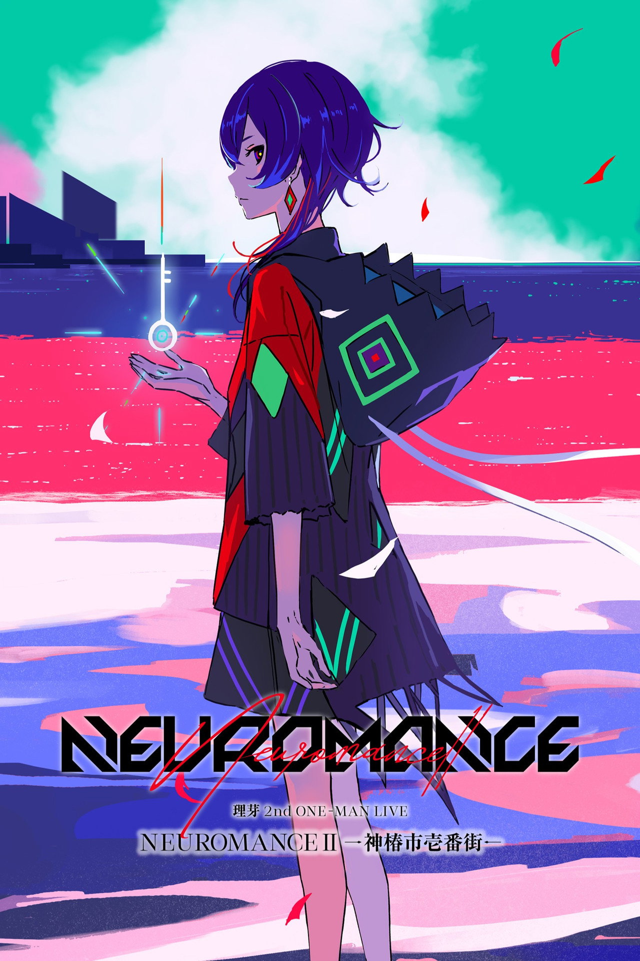 理芽 2nd ONE-MAN LIVE「NEUROMANCEII -神椿市壱番街-」 filmaffisch