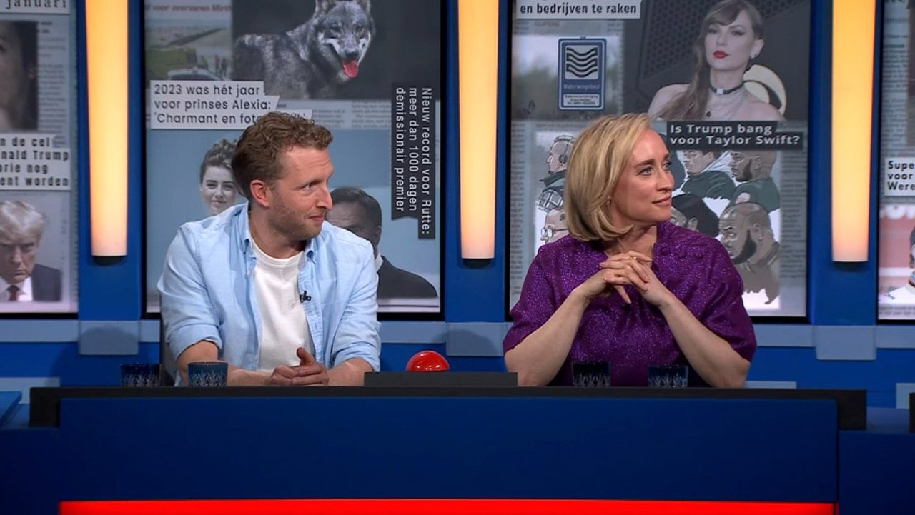 Dit Was Het Nieuws - Season 46 Episode 7 : Michiel Vos & Eva Jinek