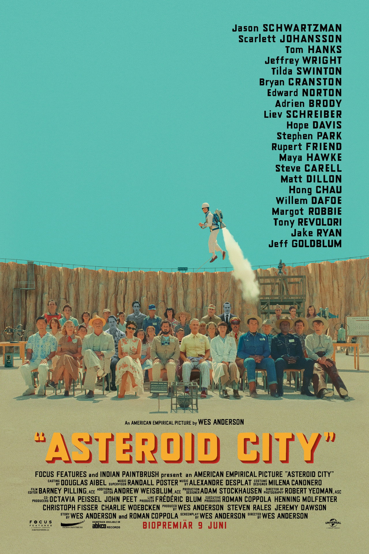 Asteroid City filmaffisch