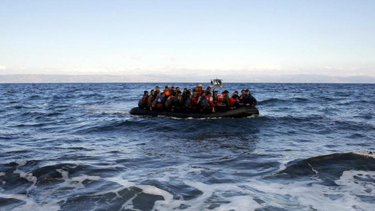 Scen från Bortom Lampedusa