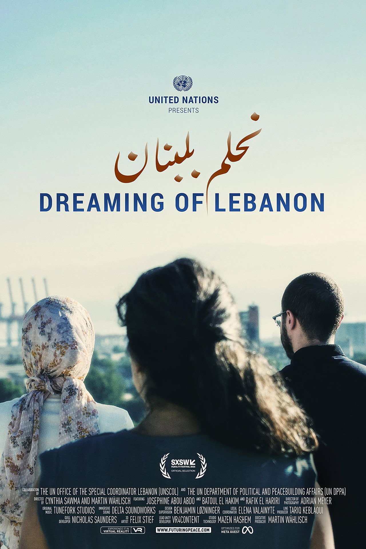 Dreaming of Lebanon filmaffisch