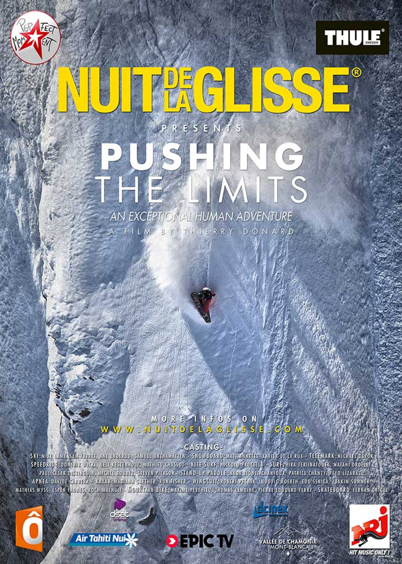 Nuit de la Glisse: Pushing the Limits filmaffisch
