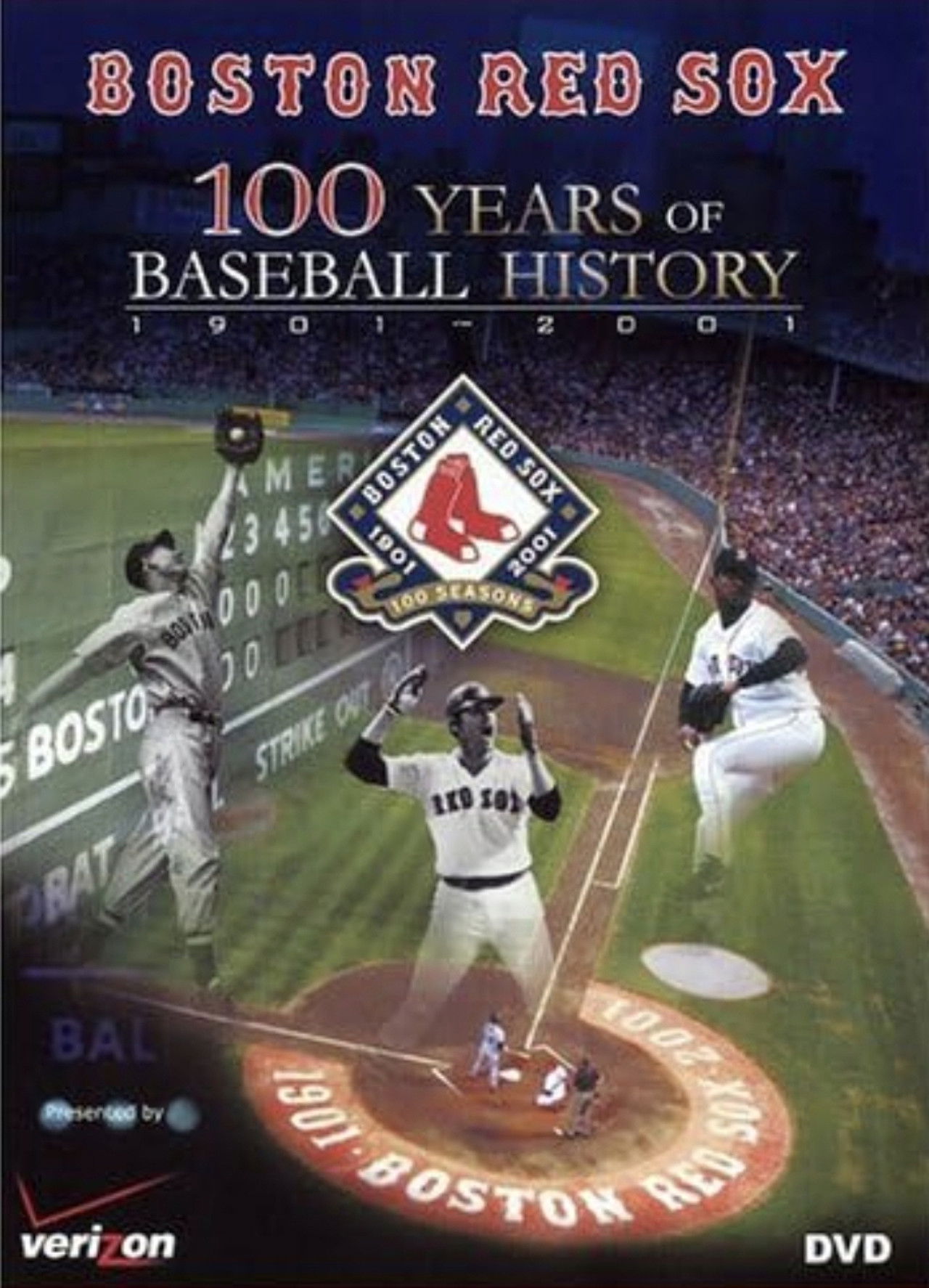 Boston Red Sox: 100 Years of Baseball History Backdrop