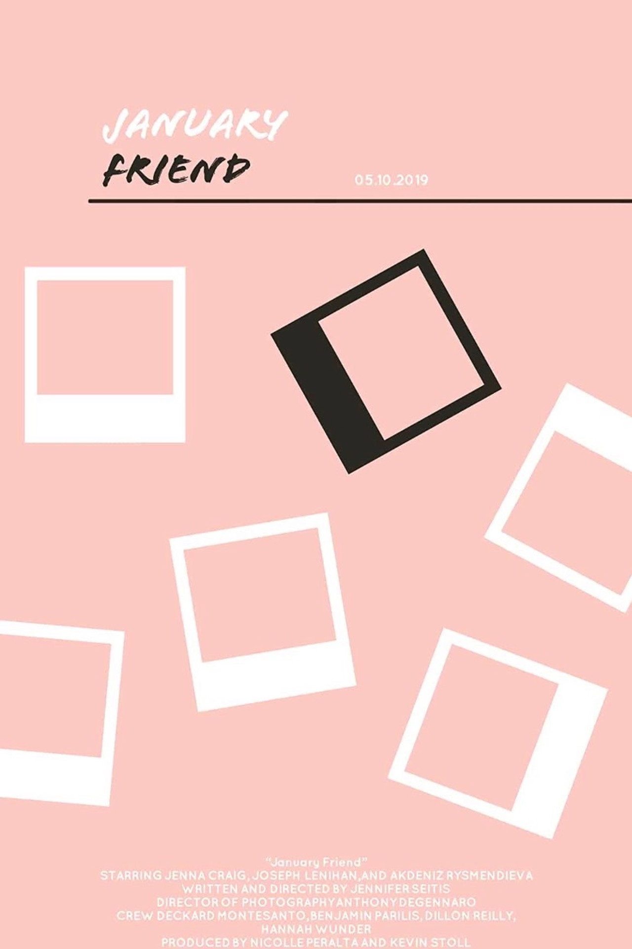 January Friend Backdrop