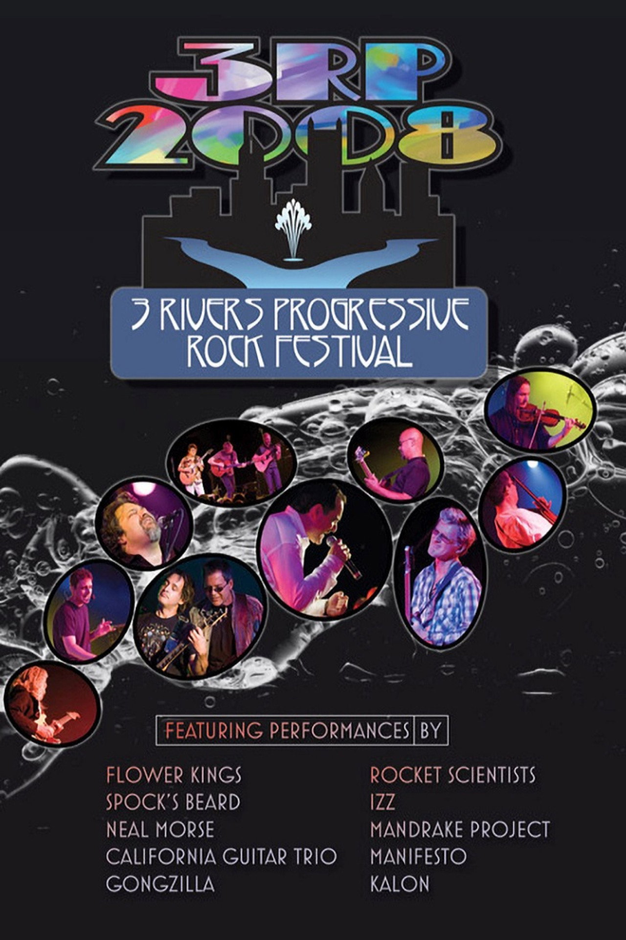 3 Rivers Progressive Rock Festival Backdrop