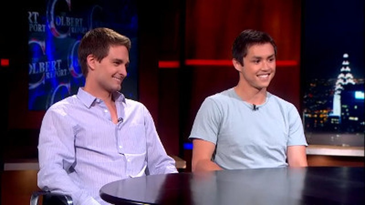 The Colbert Report - Season 9 Episode 94 : Evan Spiegel & Bobby Murphy