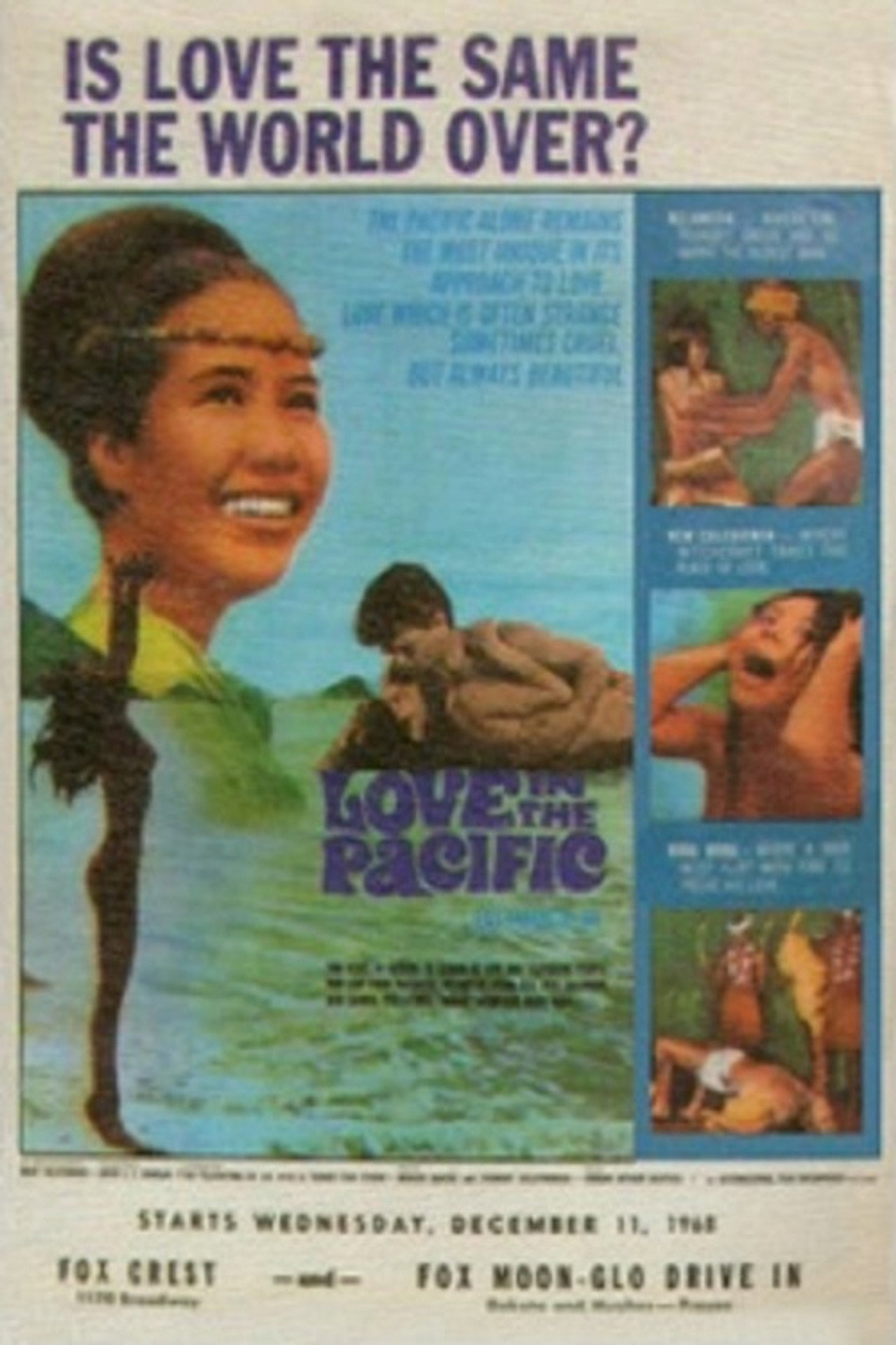 Love in the Pacific filmaffisch