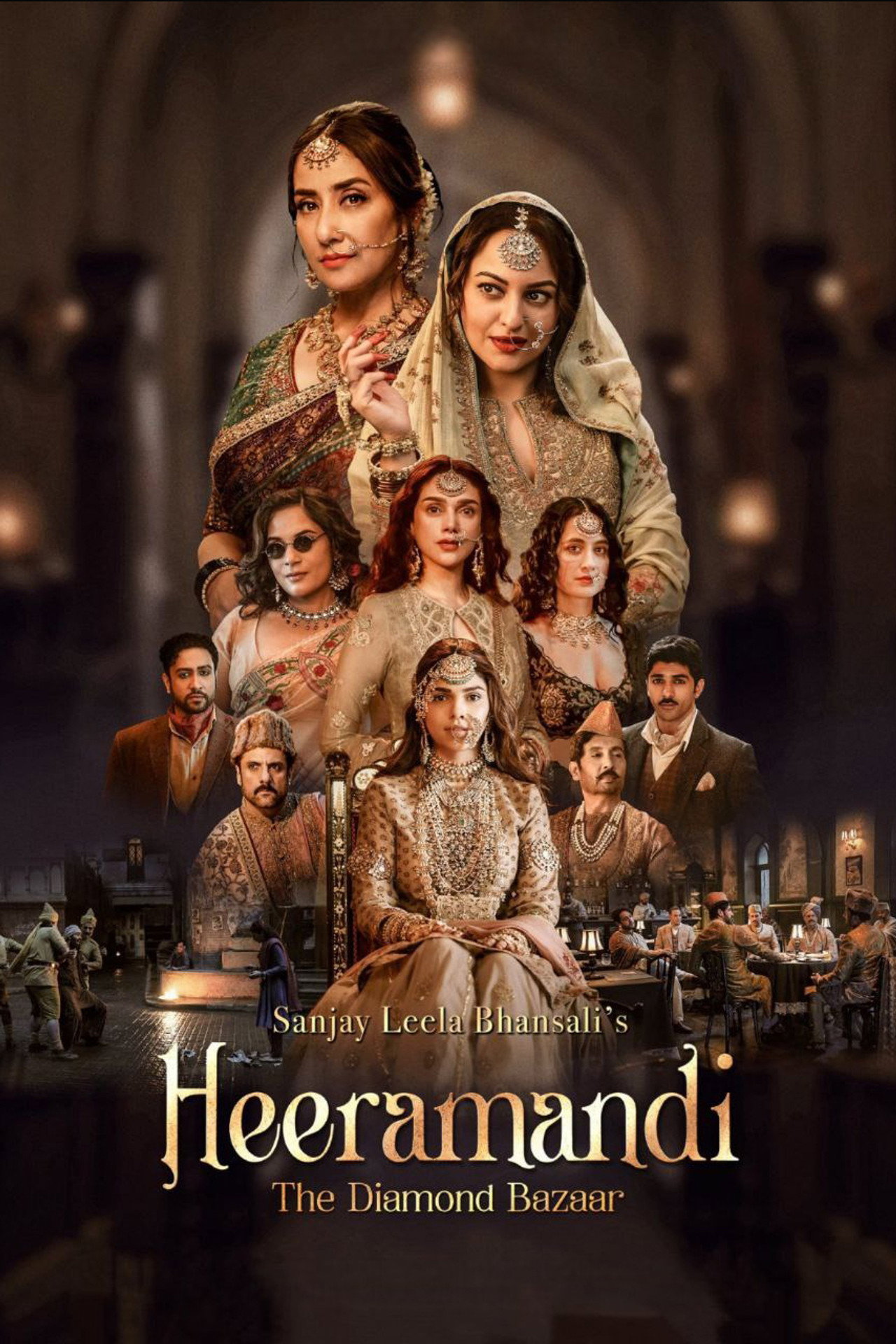 Heeramandi: The Diamond Bazaar (2024) Hindi Season 1 Complete Netflix backdrop